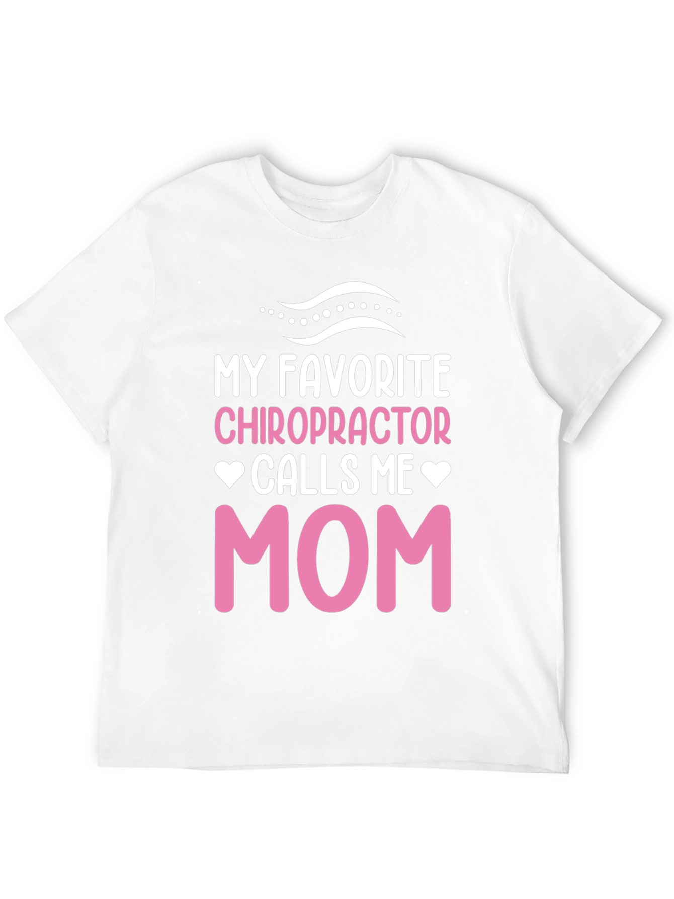 Black Chiropractor Mom T-Shirt - Novelty Gift view 12