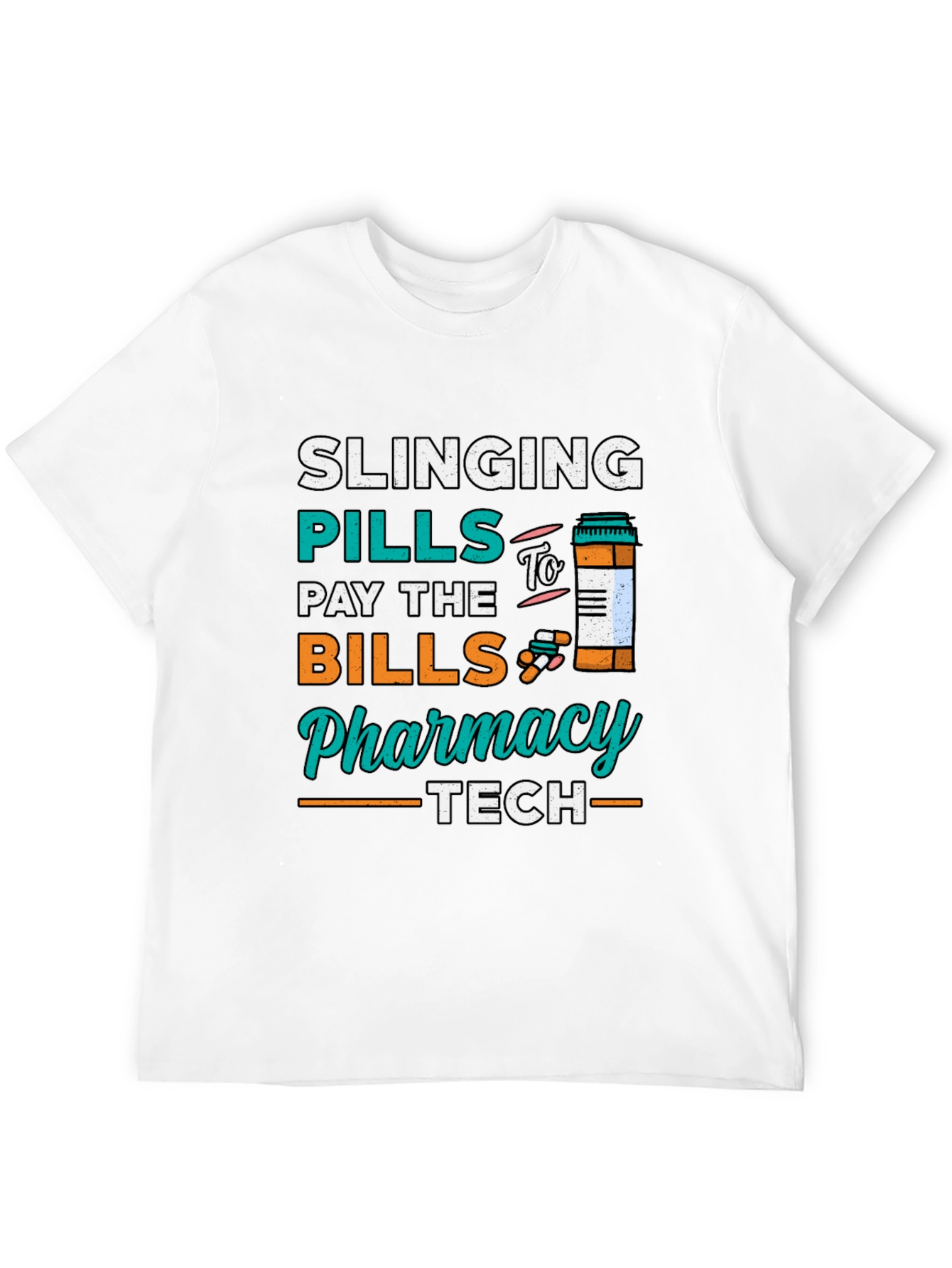 Black Pharmacy Tech T-Shirt - Slinging Pills view 12