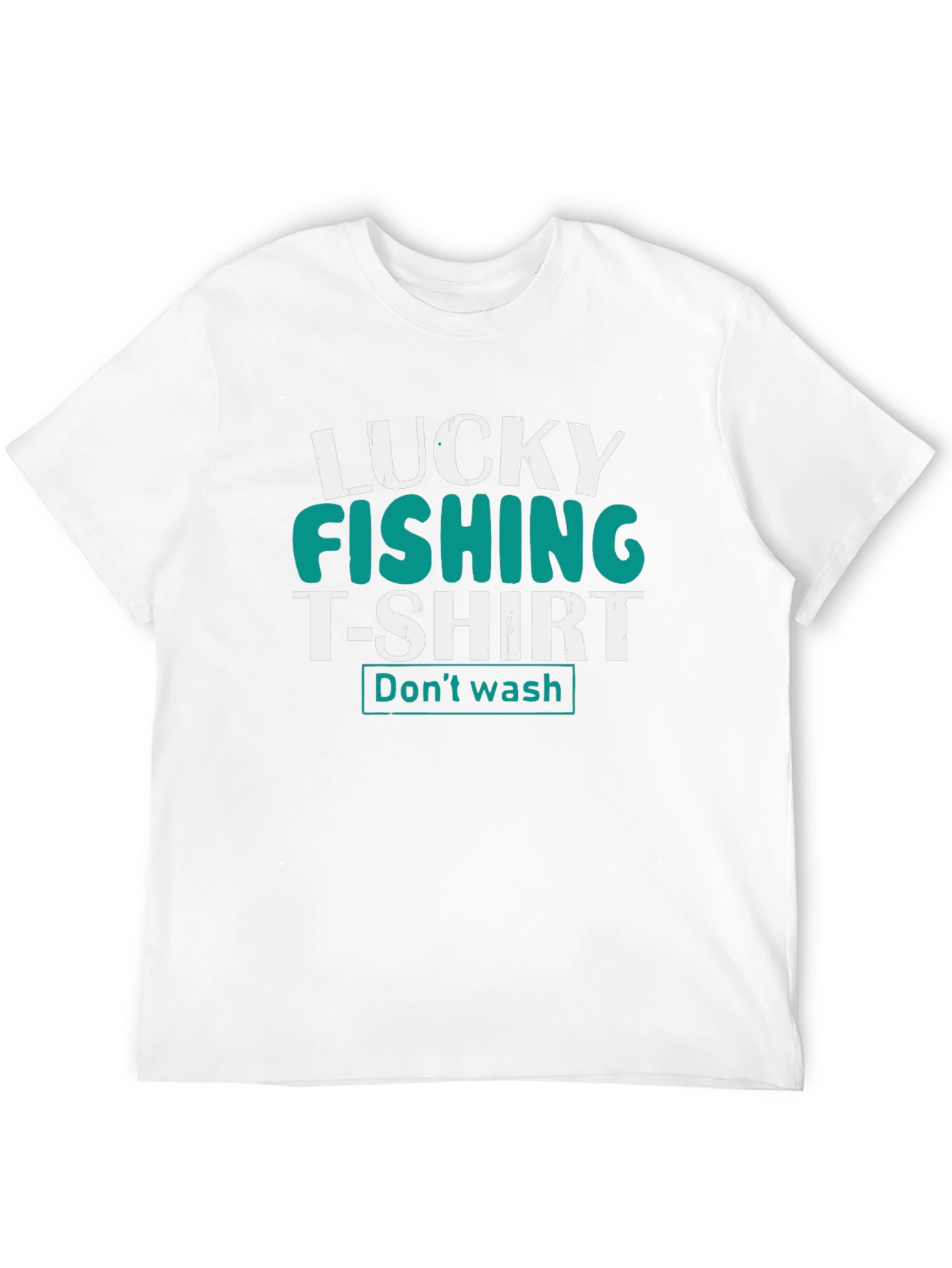 Black Lucky Fishing T-Shirt - Don't Wash Tee view 12