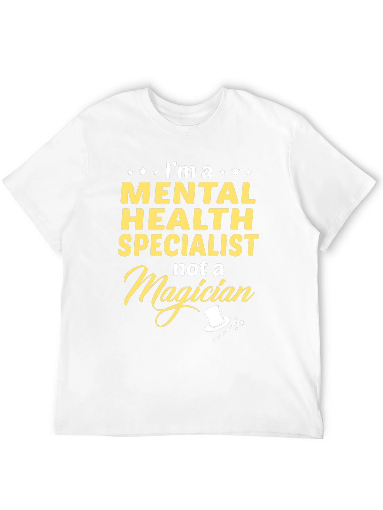Black Mental Health Specialist Graphic Tee view 12