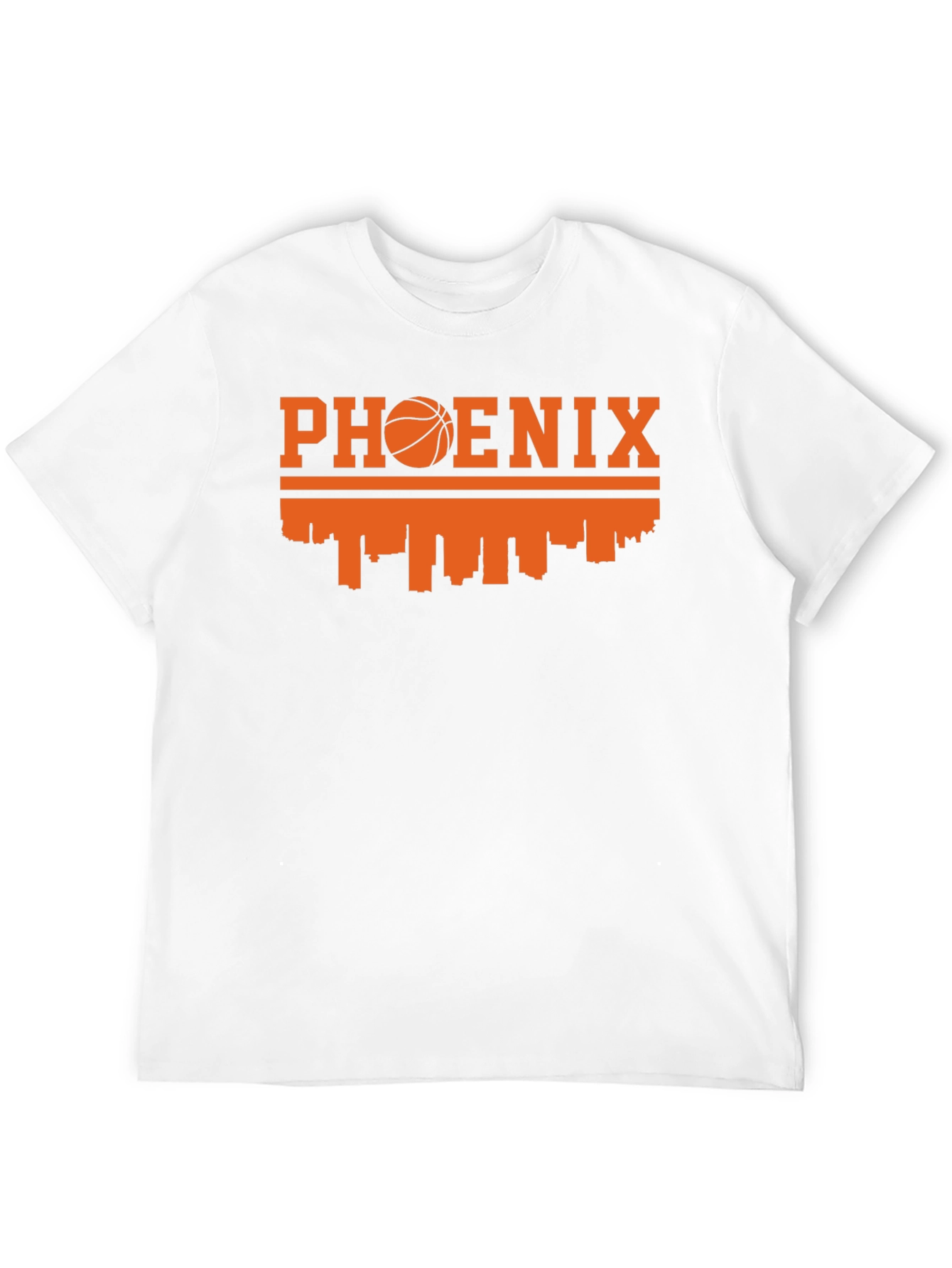 Black Phoenix Skyline Basketball Graphic Tee view 12