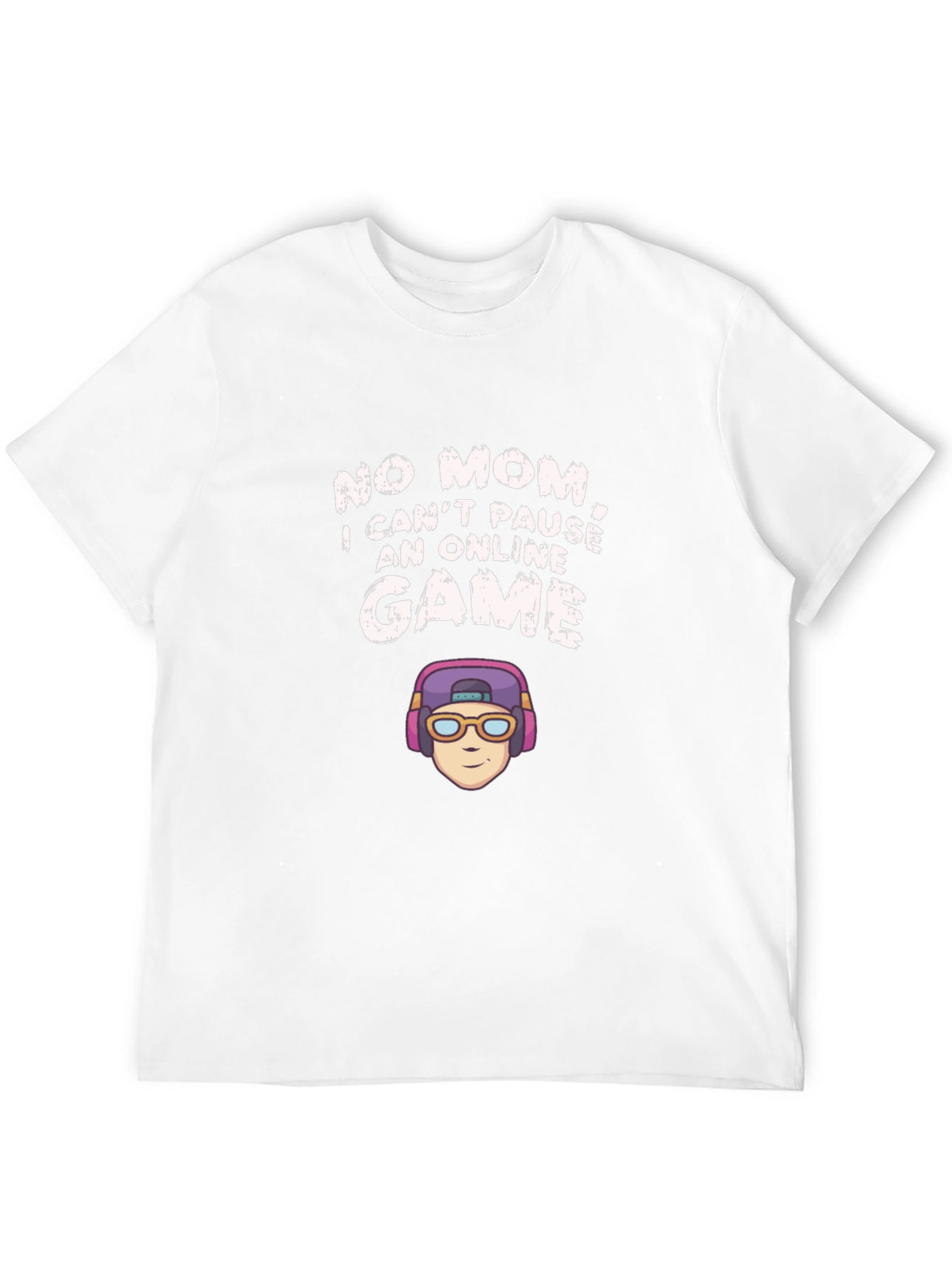 Black Funny Gamer T-Shirt - No Pause Online Game view 12