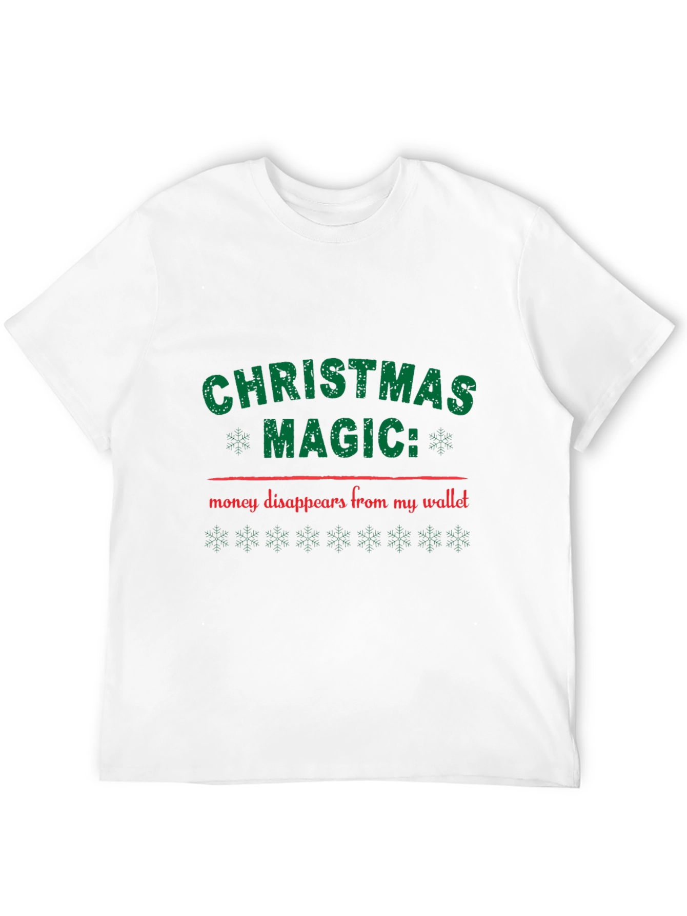 Black Christmas Magic T-Shirt: Money Disappears! view 12