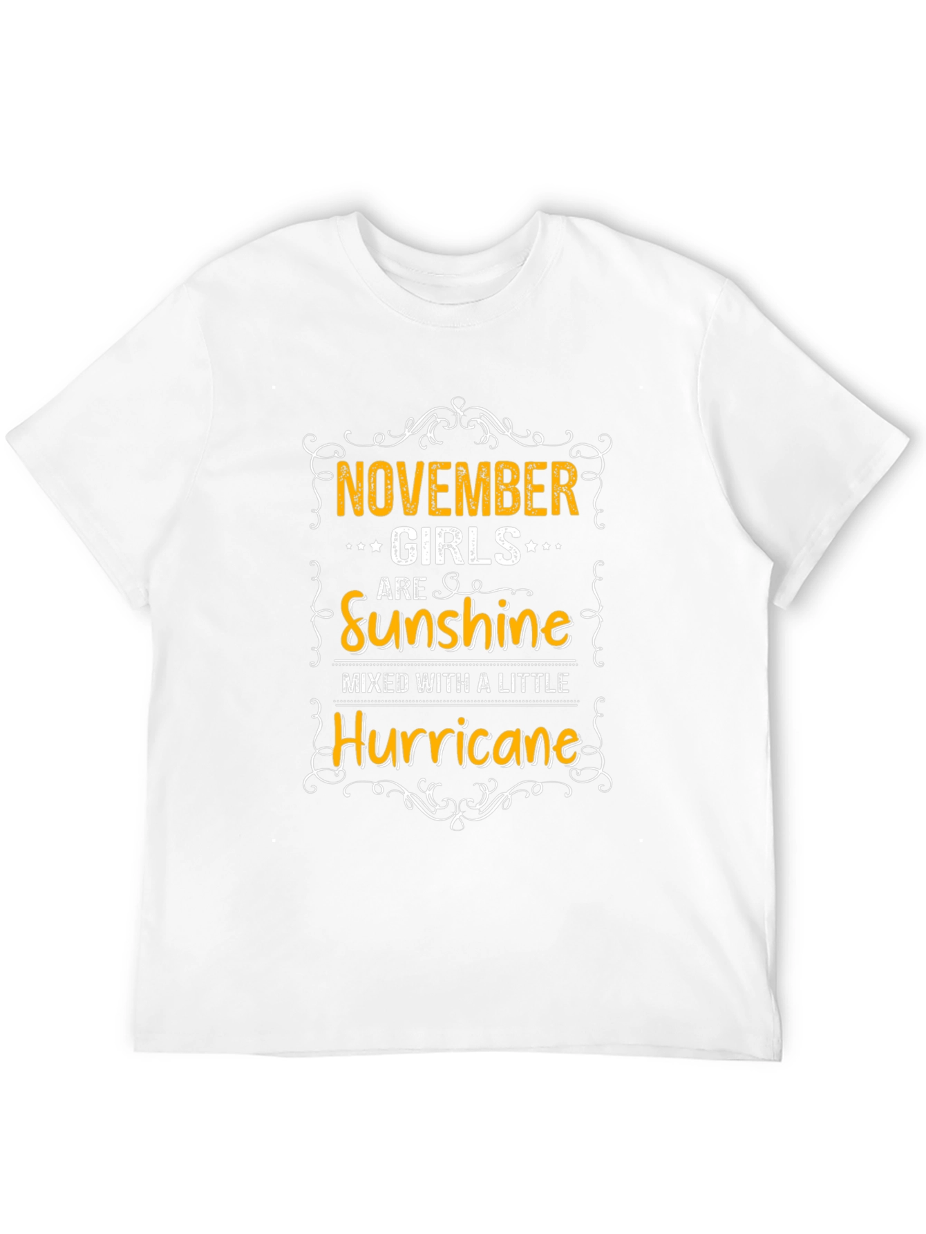 Black November Girls Sunshine and Hurricane Black T-Shirt view 12