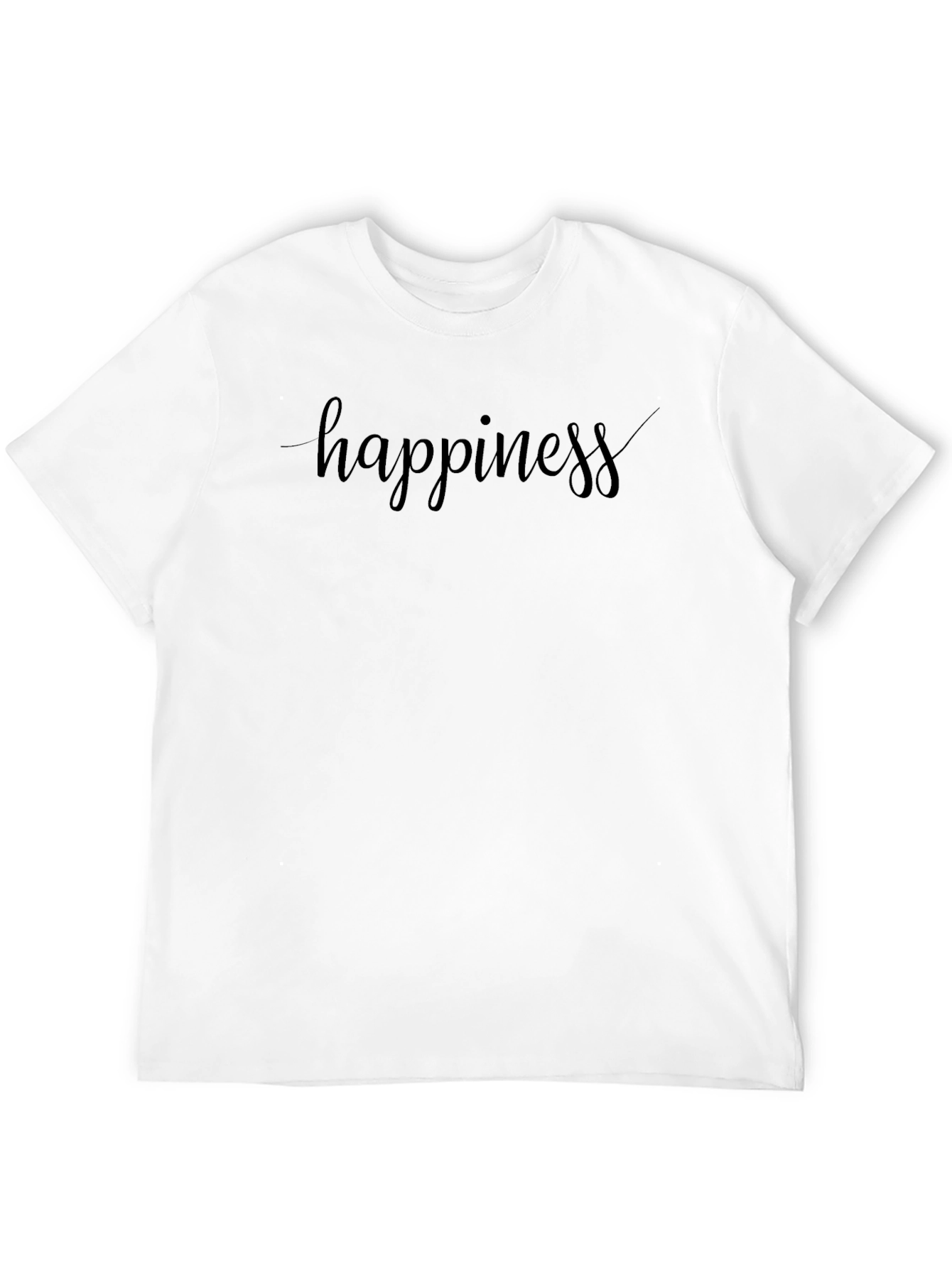 Black Happiness Black Graphic Tee view 12