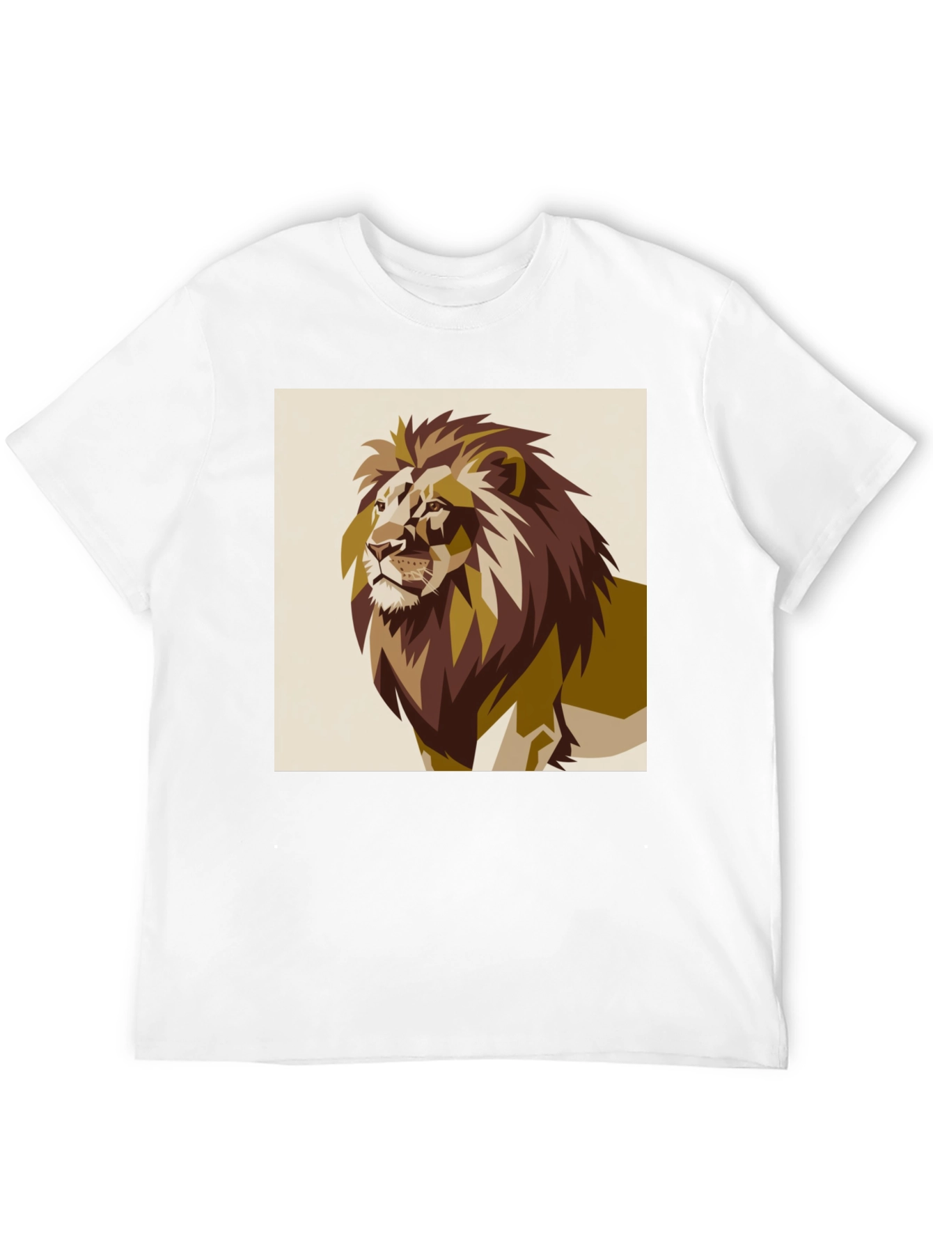 Black Lion Graphic Tee - Bold Animal Print view 12