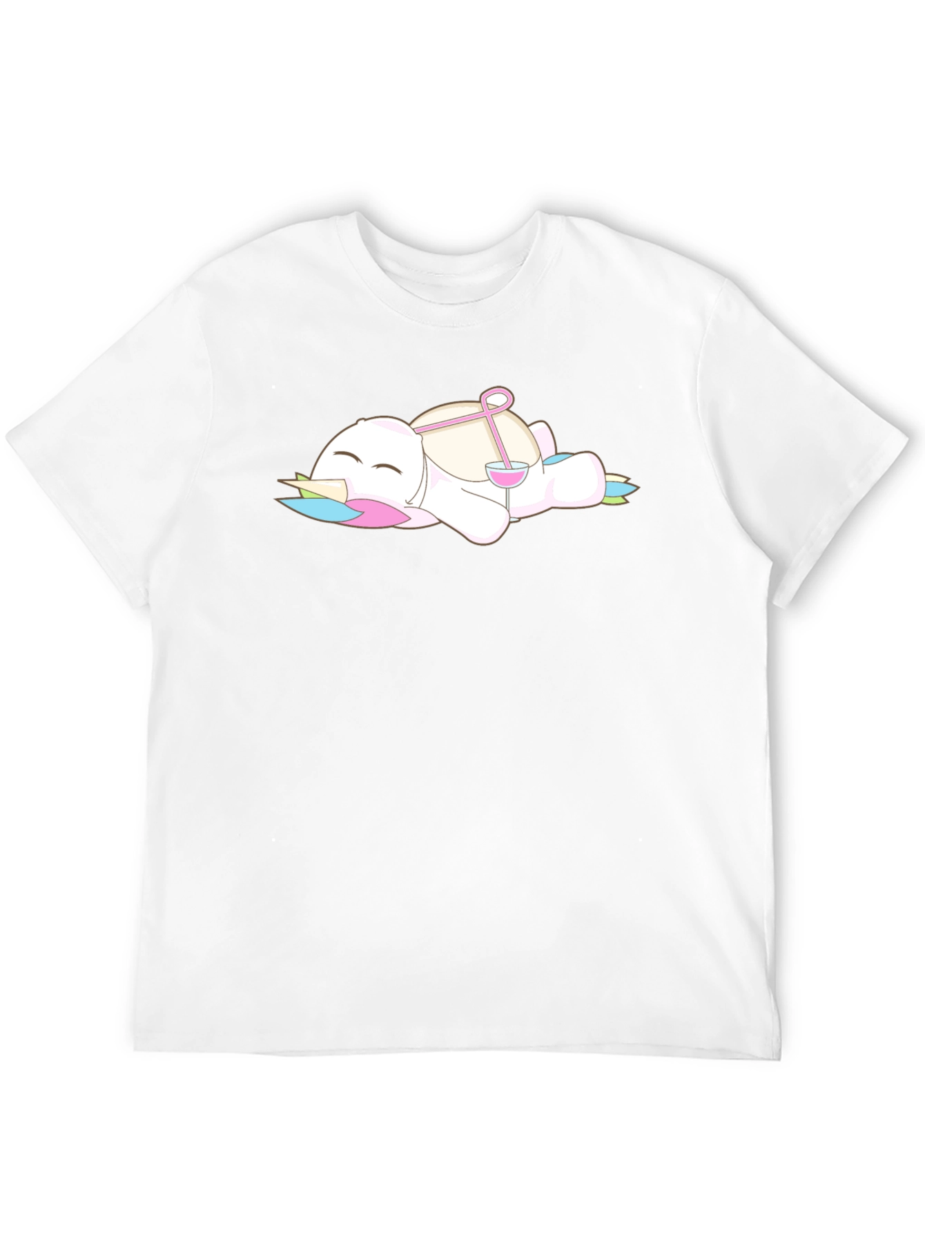 Black Unicorn Wine T-Shirt: Relaxed Drinking Cartoon Tee view 12