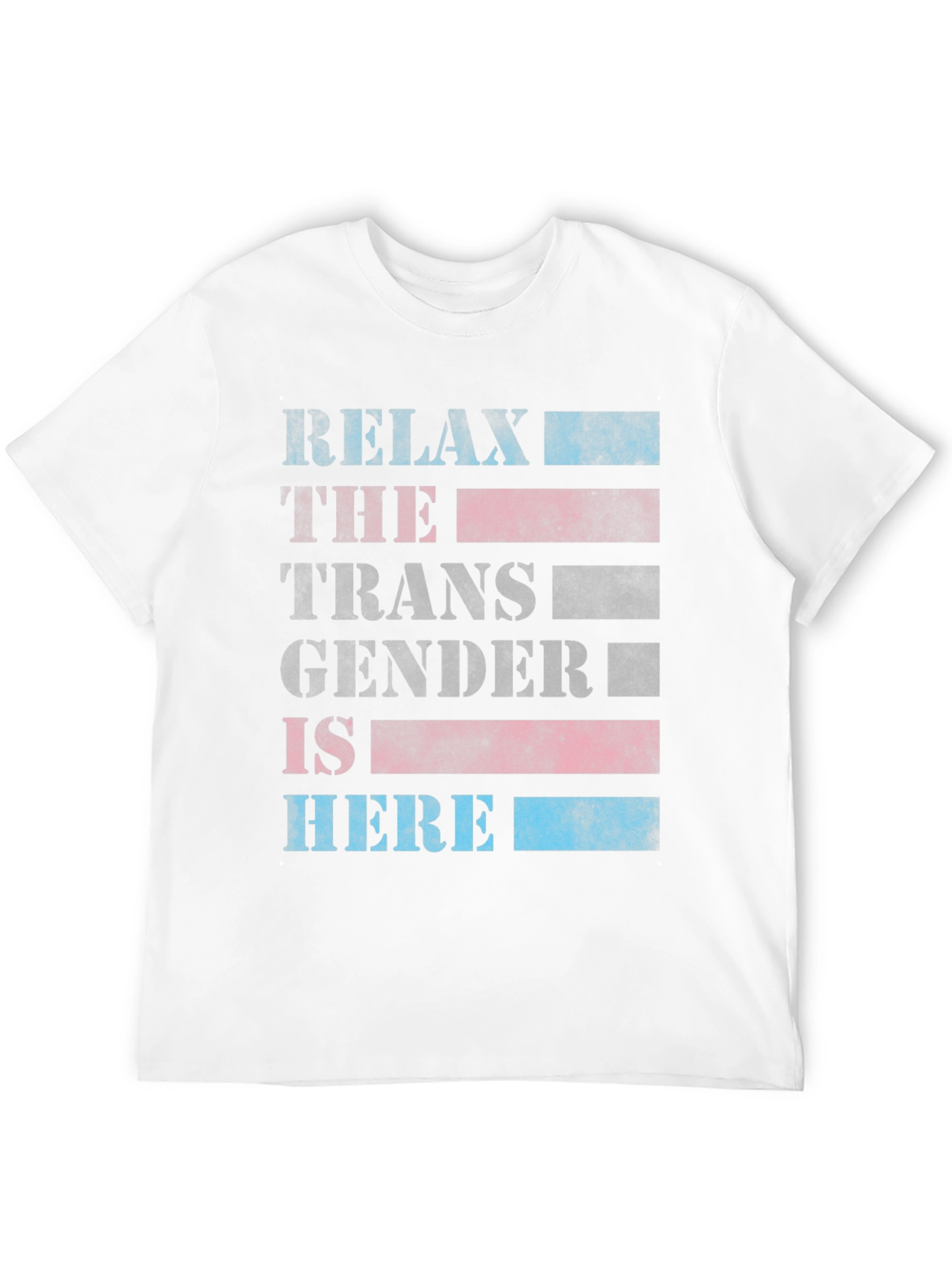 Black Relax, The Transgender is Here T-Shirt view 12