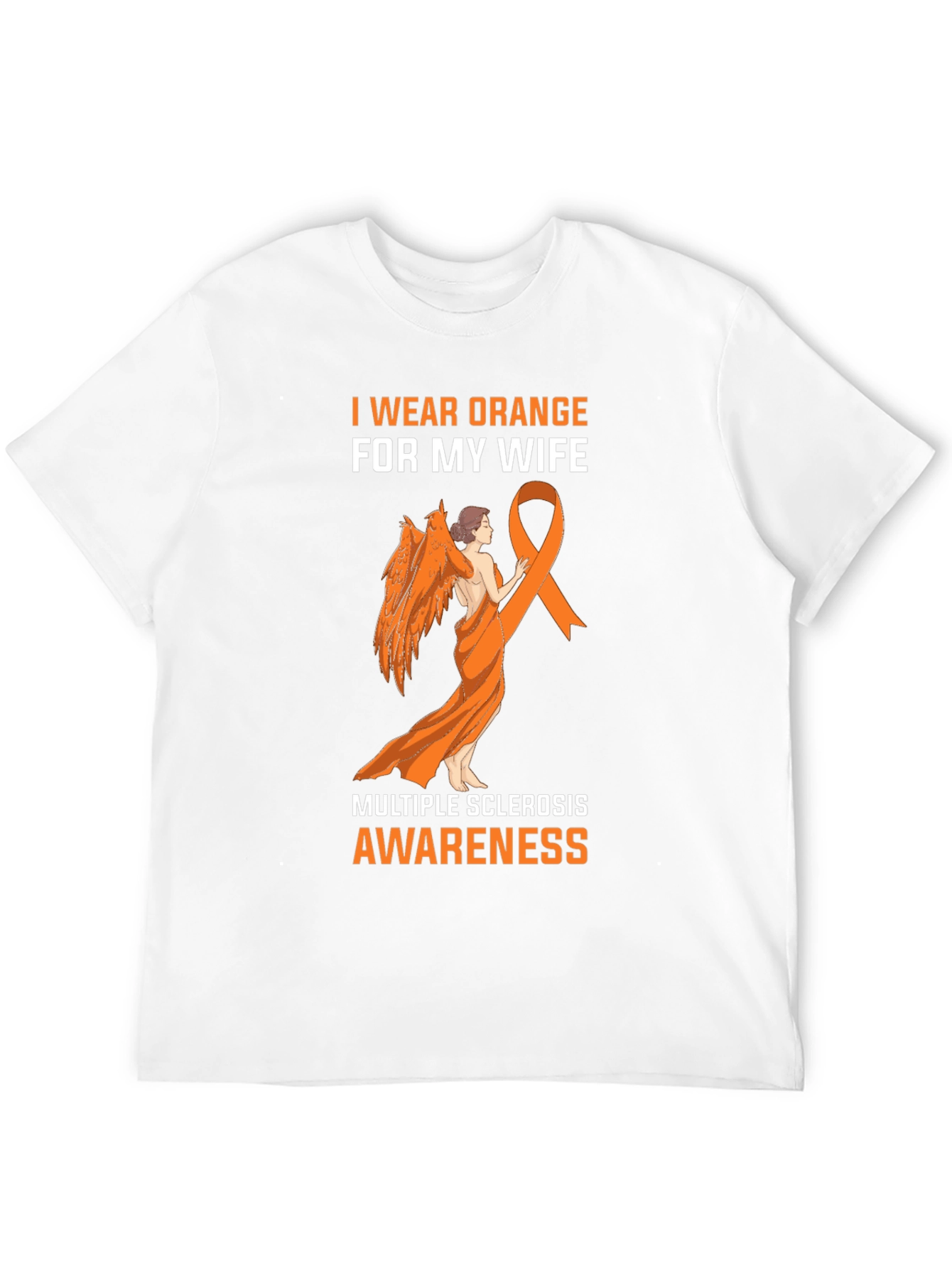 I Wear Orange for My Wife Awareness T-Shirt - 12