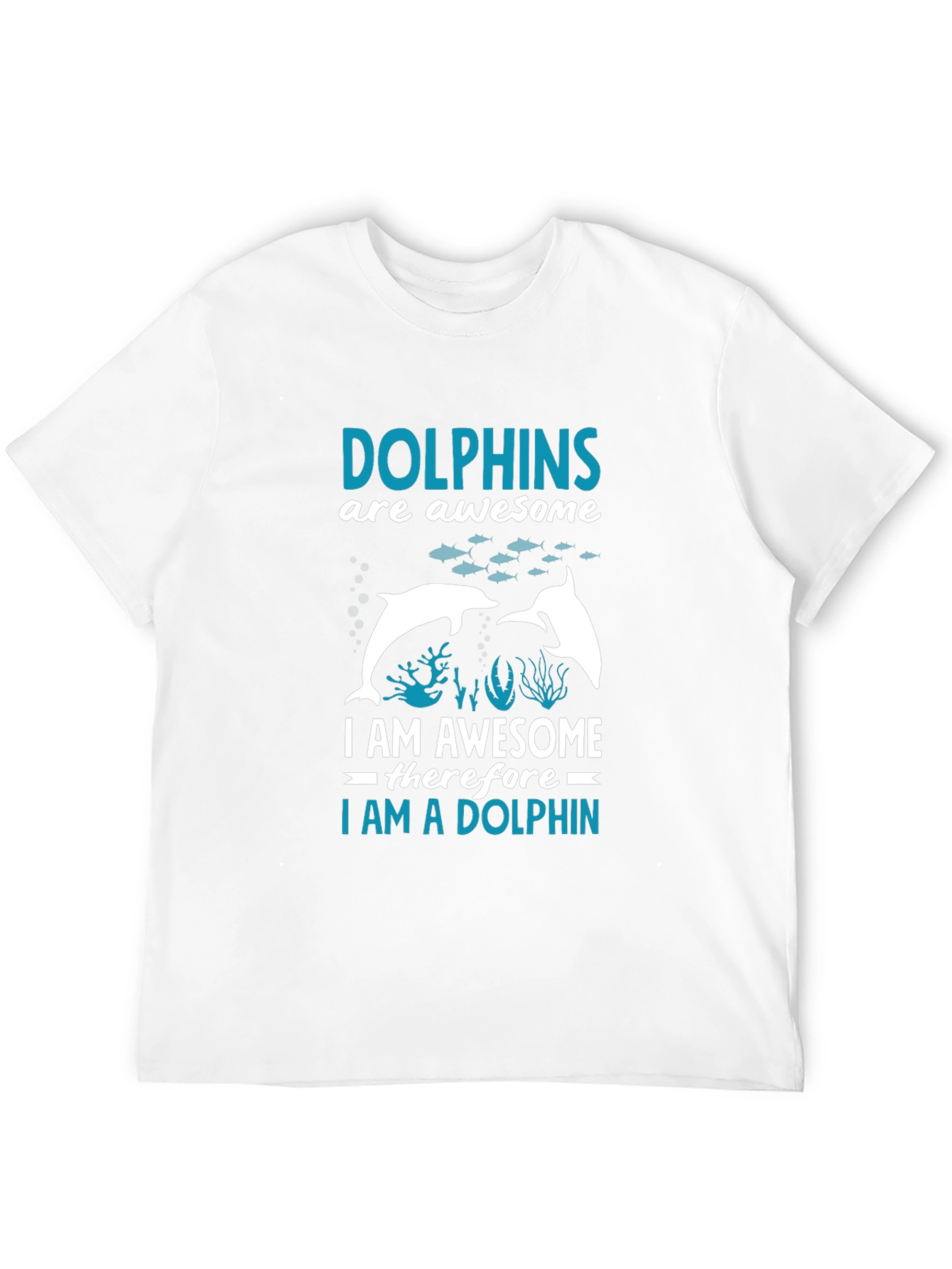 Black Dolphin Lover T-Shirt - Awesome Dolphin Graphic Tee view 12
