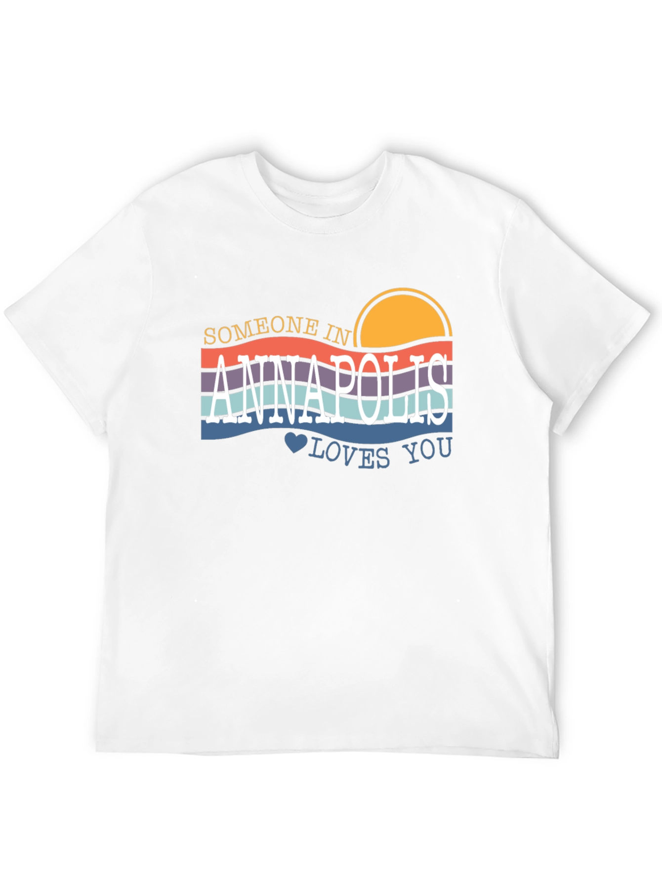 Black Annapolis Lover Graphic Tee - Trendy Design, Comfortable Fit view 12