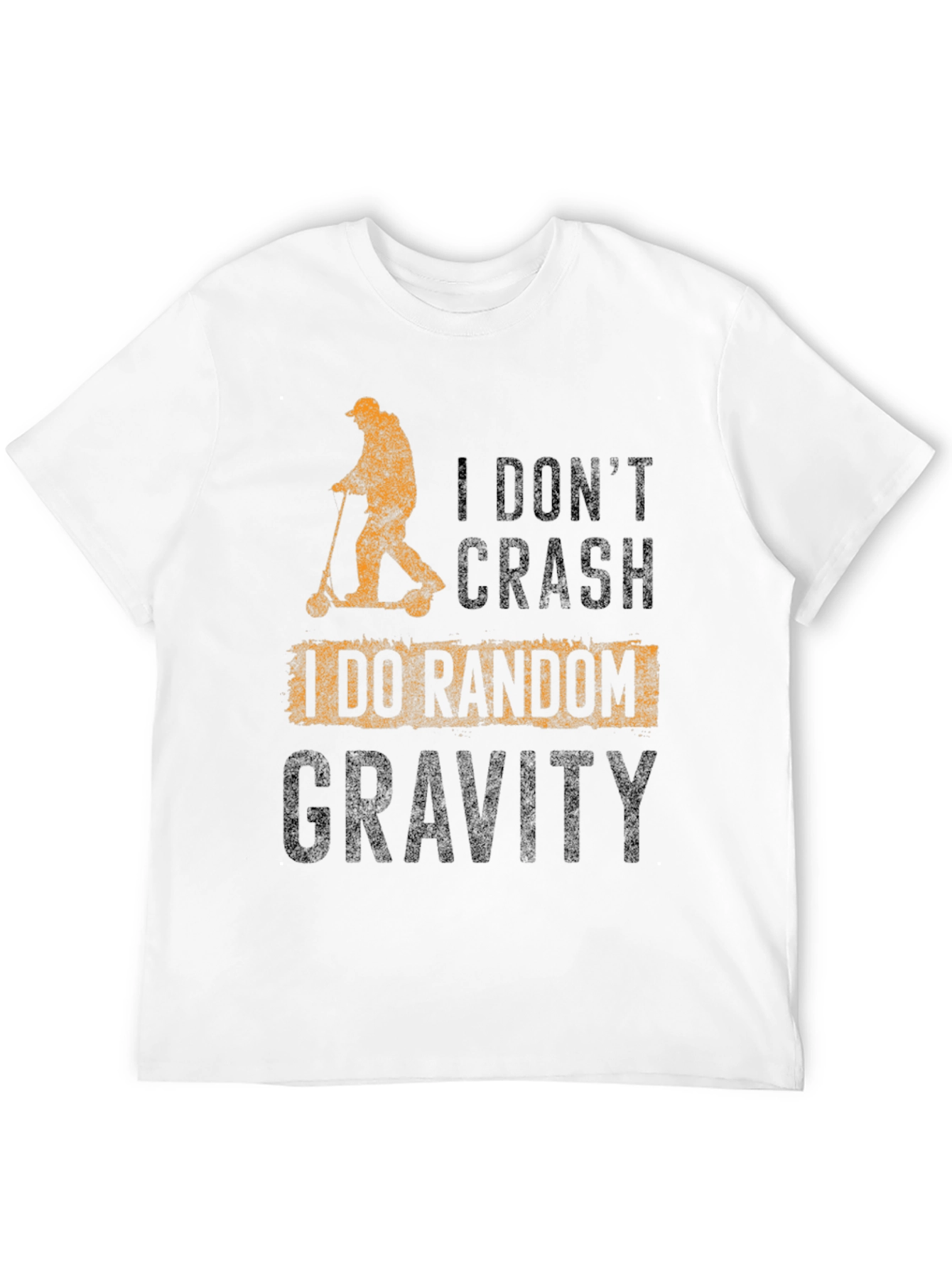 Black Random Gravity T-Shirt view 12