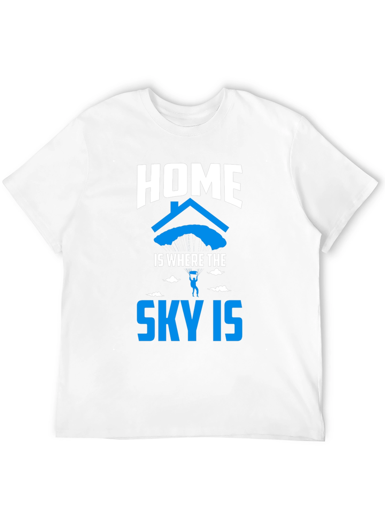 Black Home is Where the Sky Is T-Shirt view 12