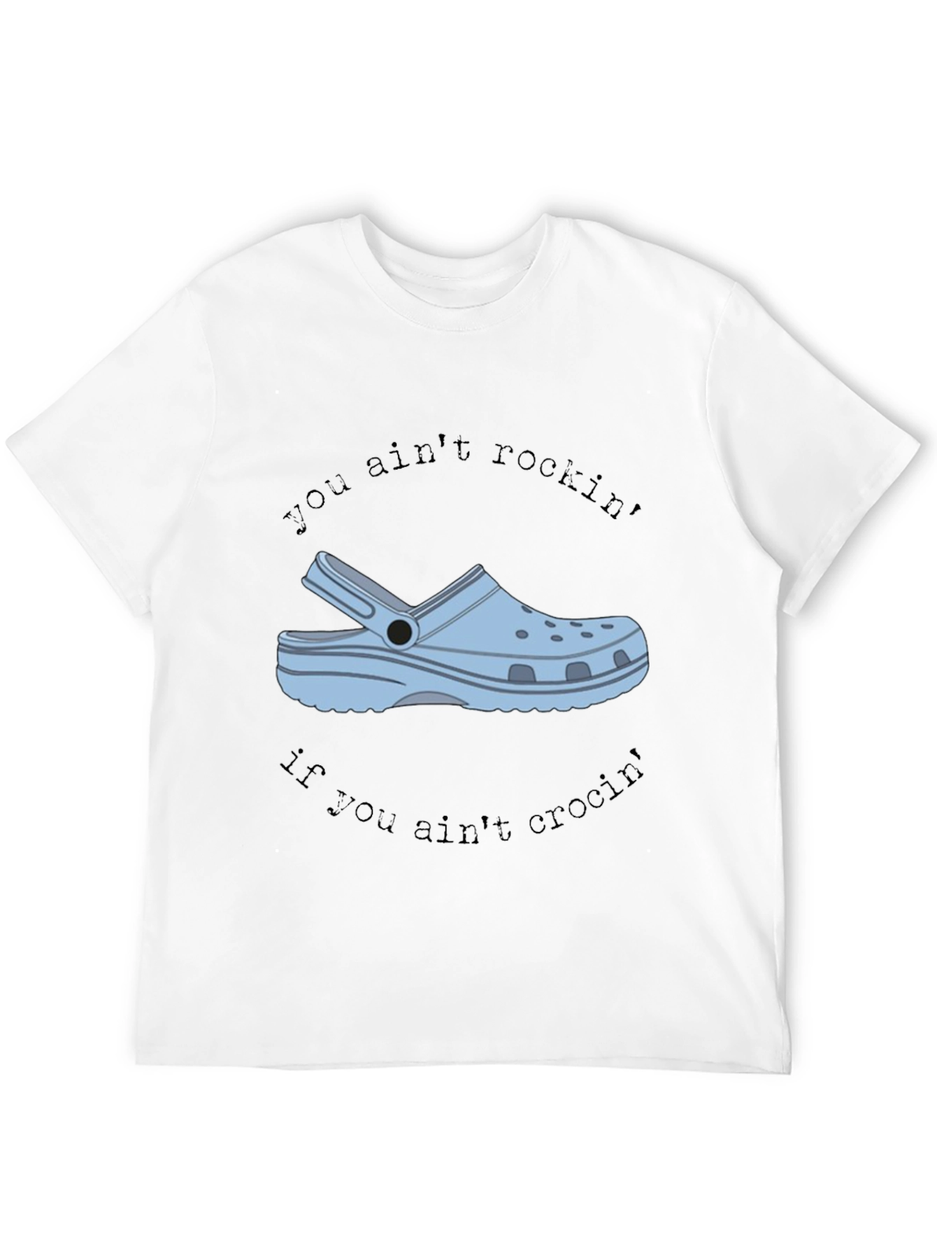 Black Crocin' T-Shirt - Rock This Cool Tee! view 12