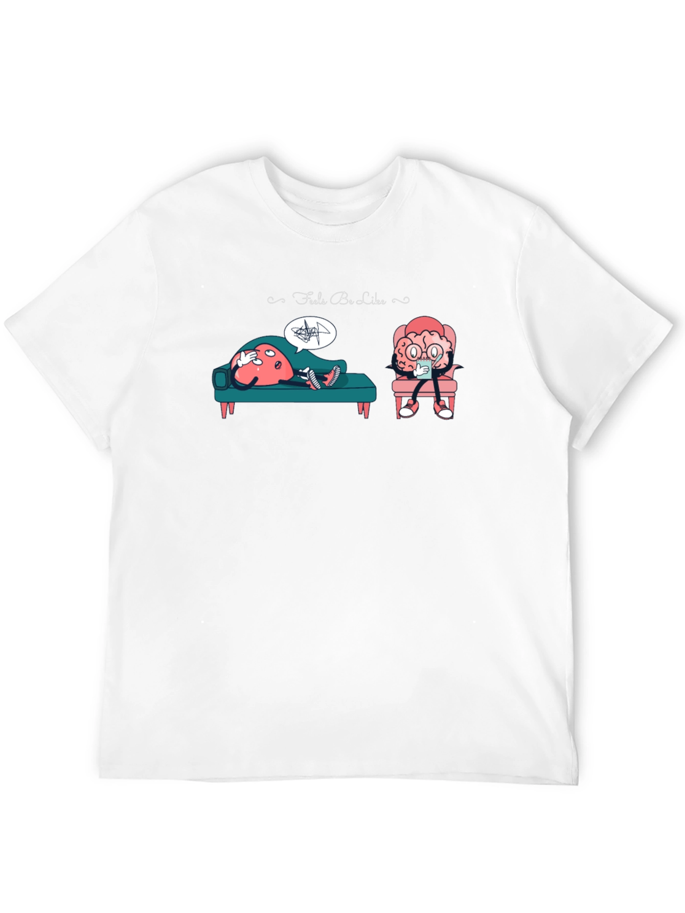 Black Feels Be Like Graphic T-Shirt view 12