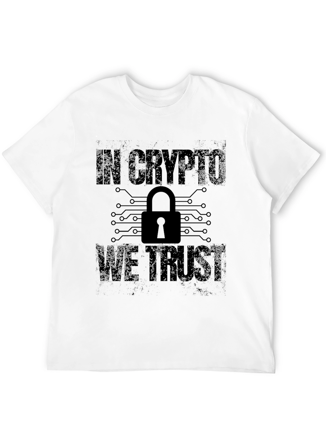 Black In Crypto We Trust Graphic T-Shirt view 12