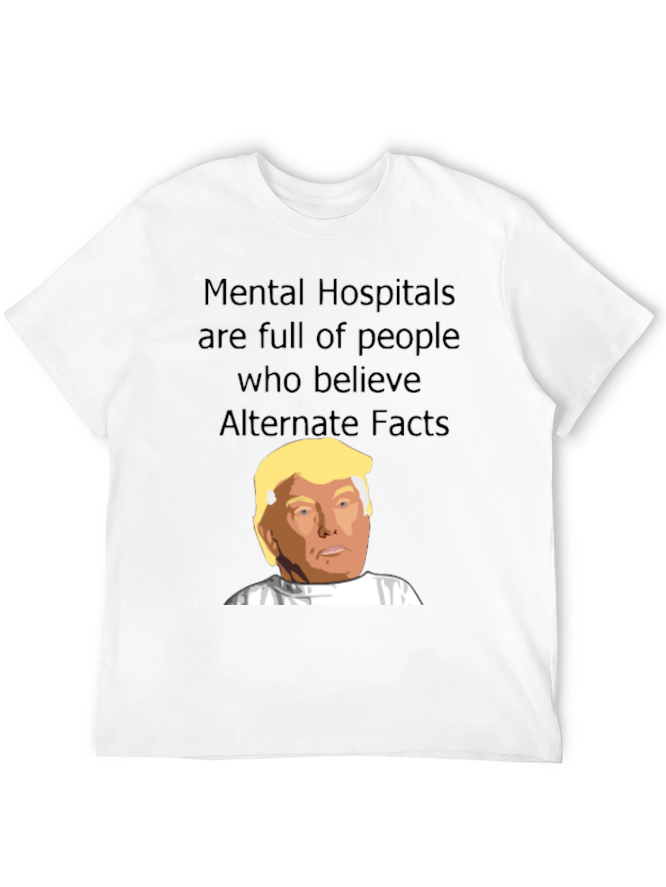 Black Mental Hospitals Trump T-Shirt view 12