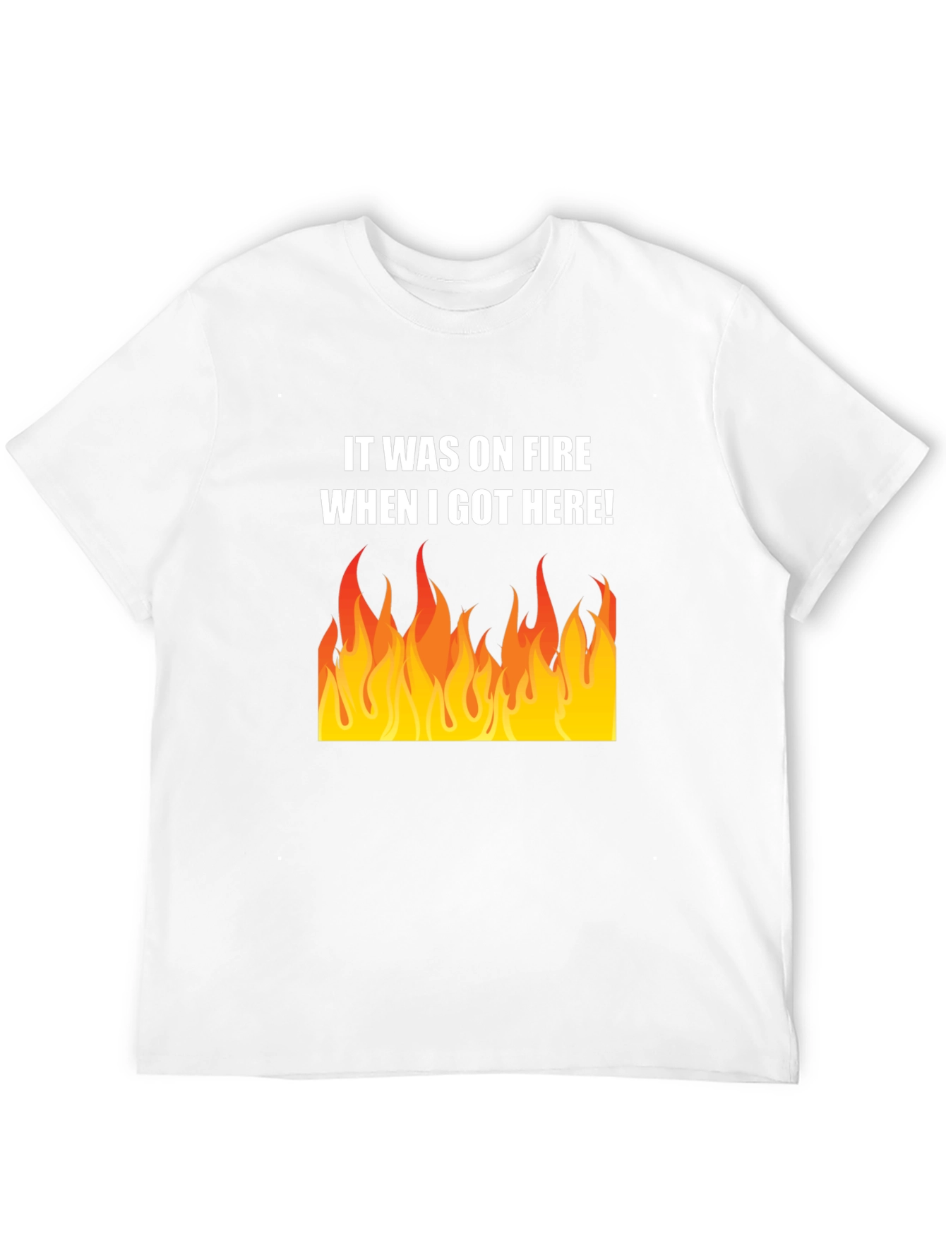 It Was on Fire Graphic Tee - 12