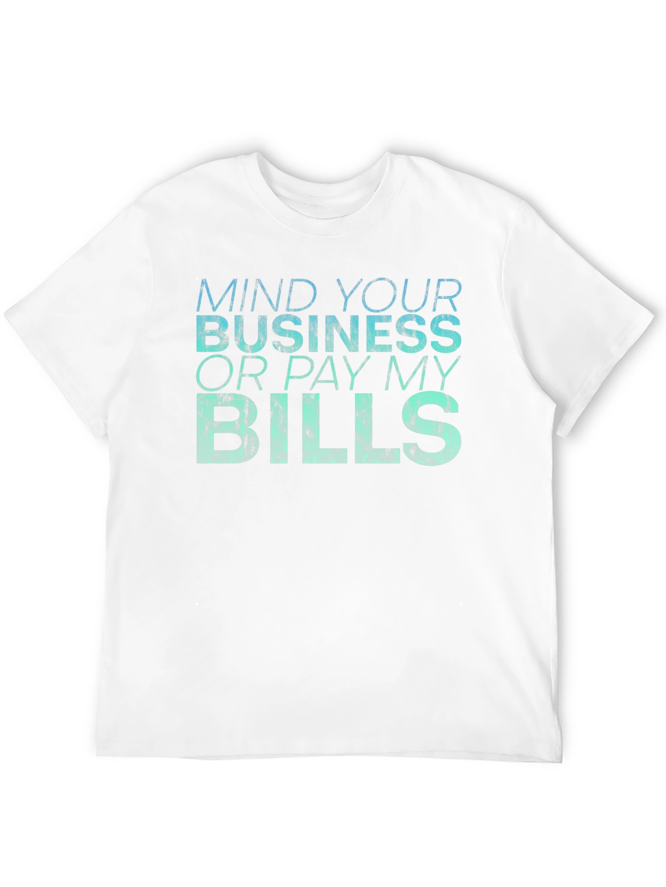 Black Mind Your Business Graphic T-Shirt - Premium Cotton Blend view 12