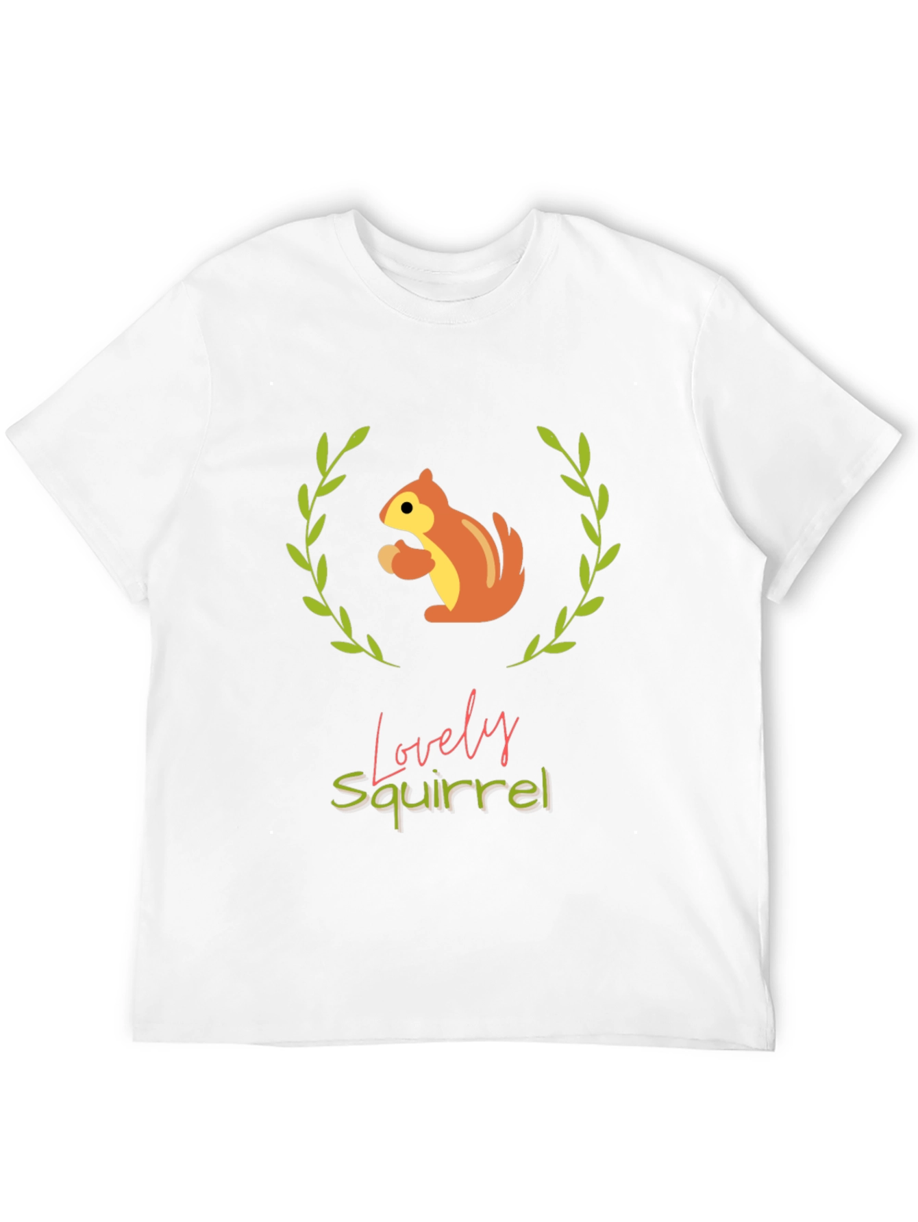 Black Lovely Squirrel Graphic Tee - Comfort & Style view 12