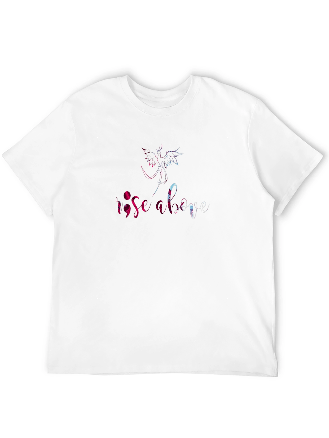 Black Rise Above Love Graphic Black T-Shirt view 12