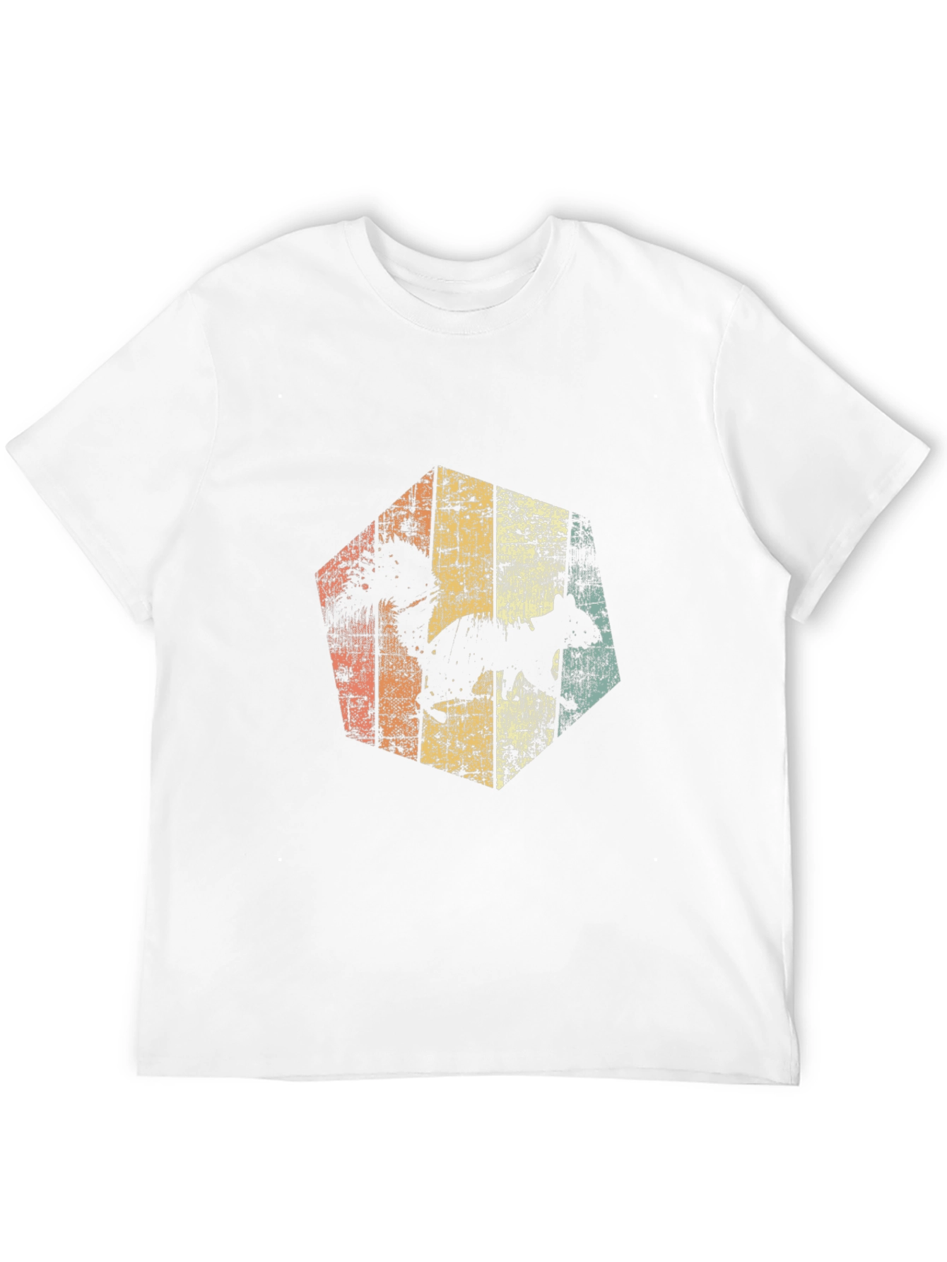 Black Retro Squirrel Graphic Tee view 12