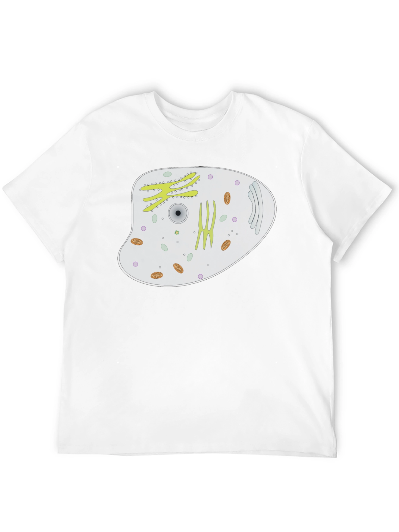 Black Cell Graphic T-Shirt - Biology Apparel view 12