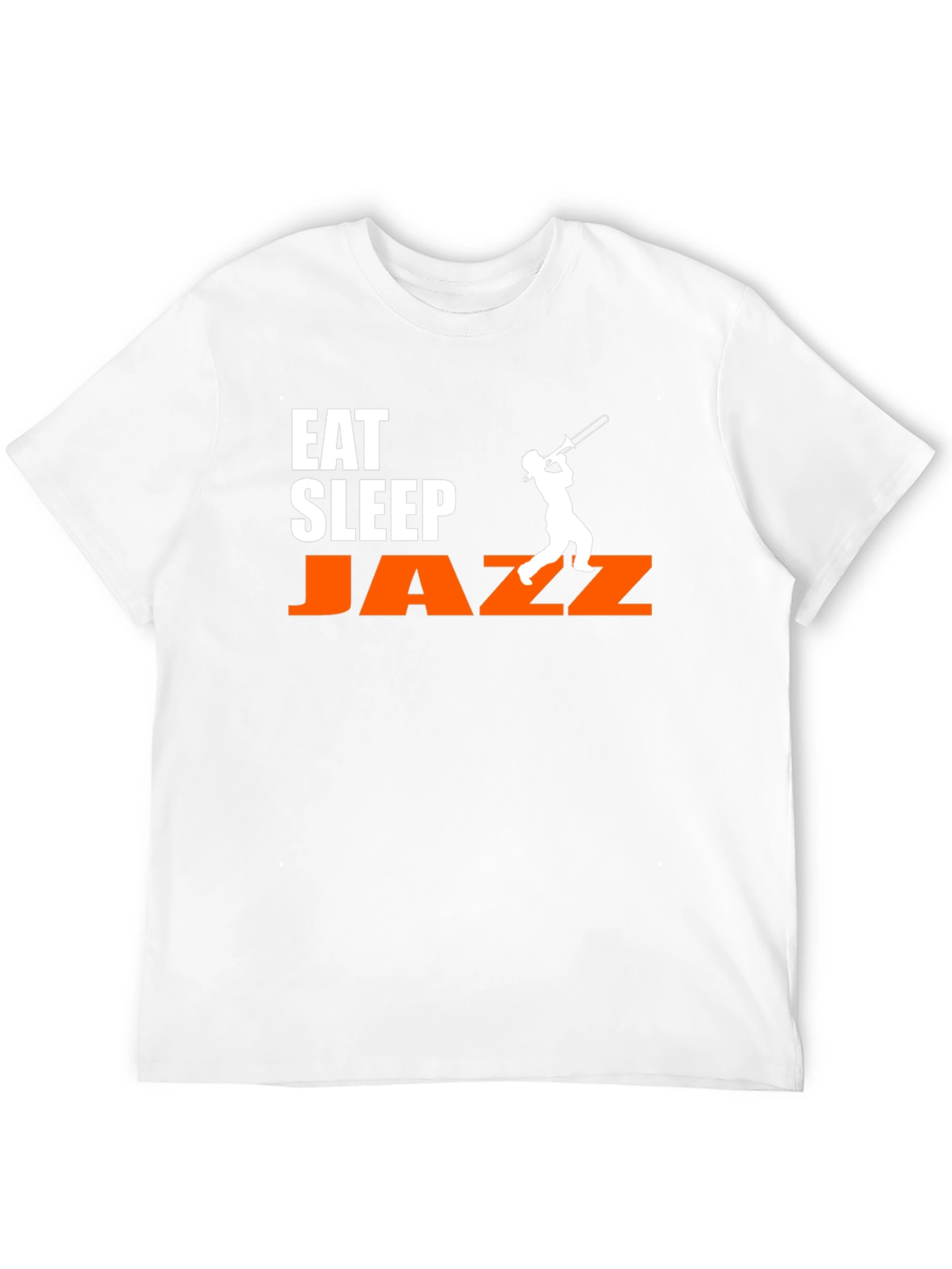 Black Eat Sleep Jazz T-Shirt - Trombone Player Tee view 12
