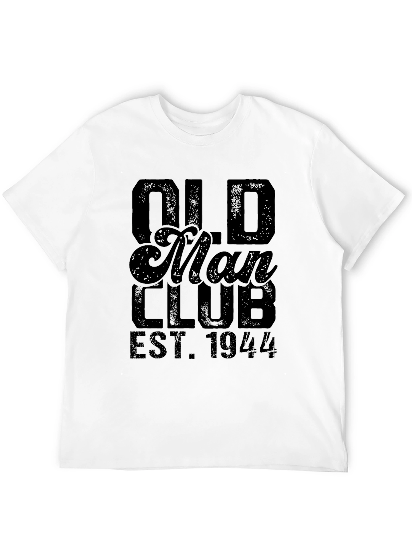 Black Old Man Club Est. 1944 T-Shirt view 12