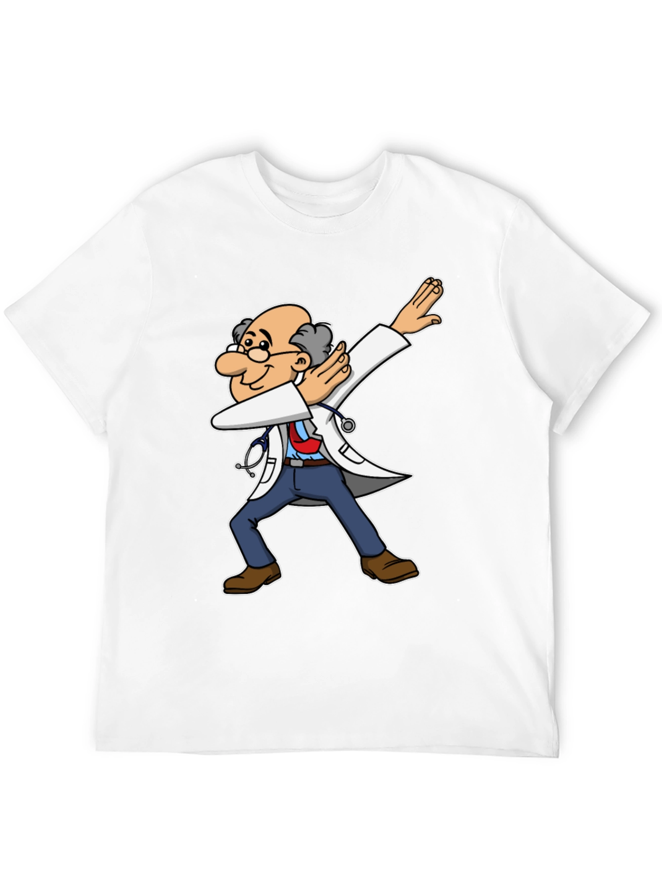 Black Dabbing Doctor T-Shirt - Funny Medical Tee view 12
