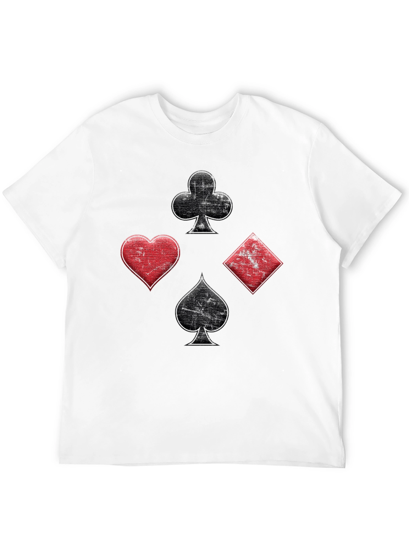 Suits T-Shirt - Poker Cards Ace Design - 12
