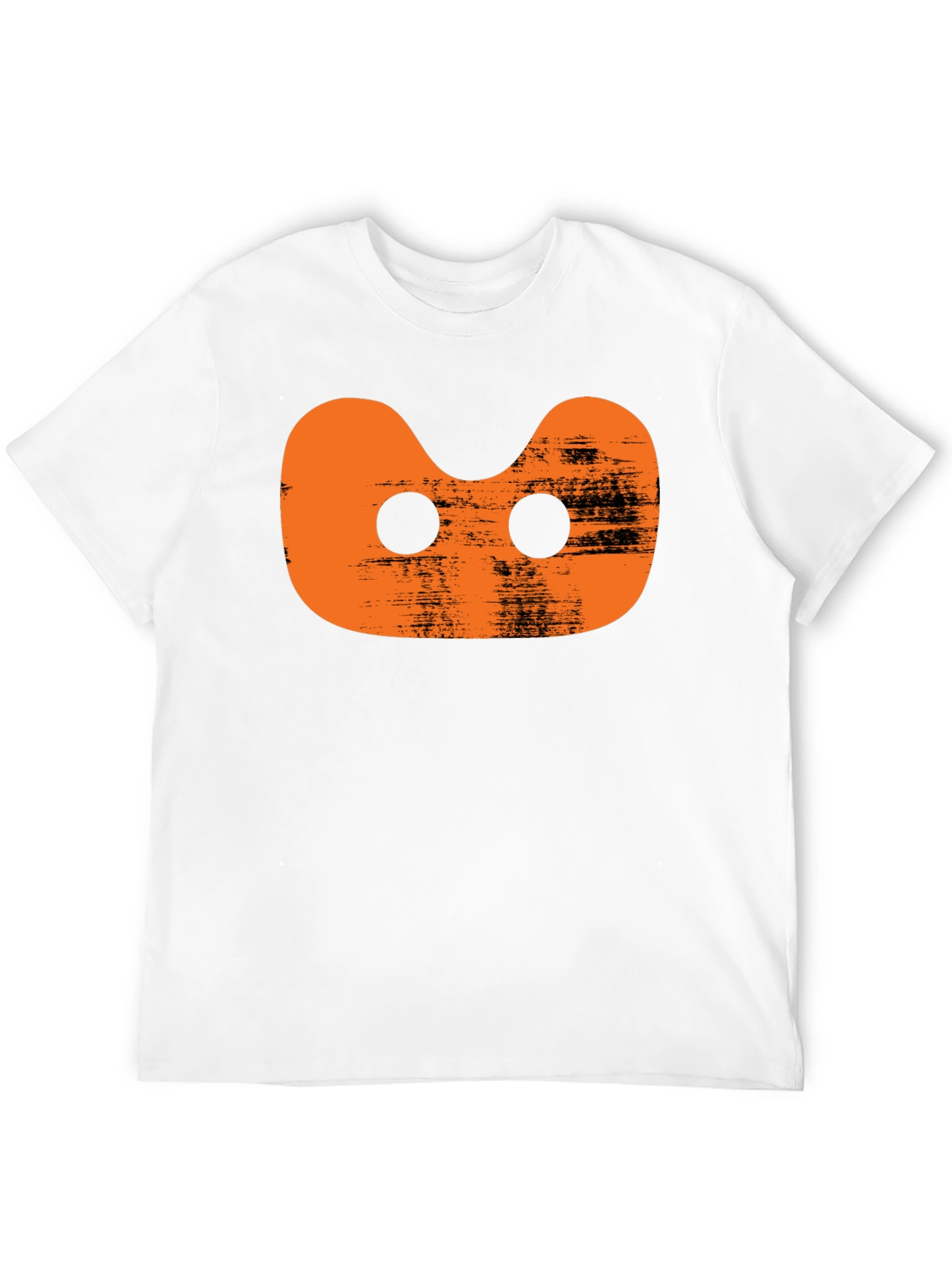 Black Orange Alien Black T-Shirt view 12