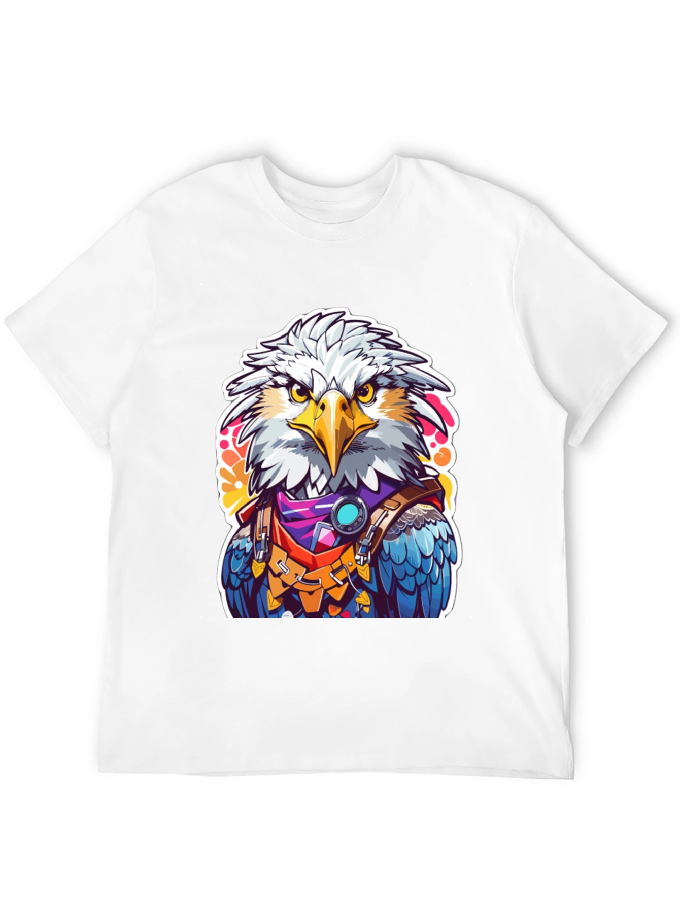 Black Eagle Warrior Graphic Tee - Bold Design view 12
