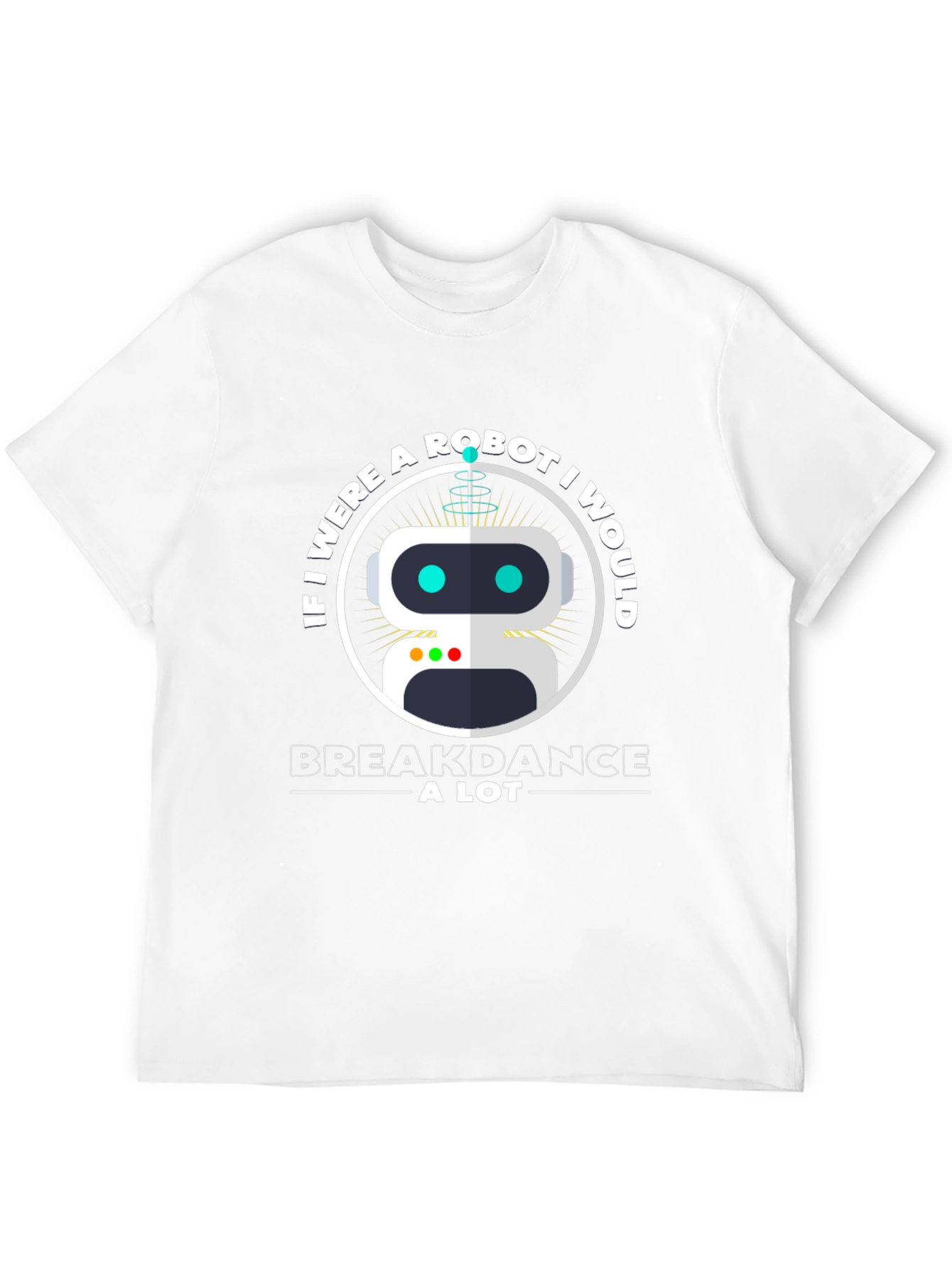Black Robot Breakdance Graphic T-Shirt - Fun & Unique! view 12