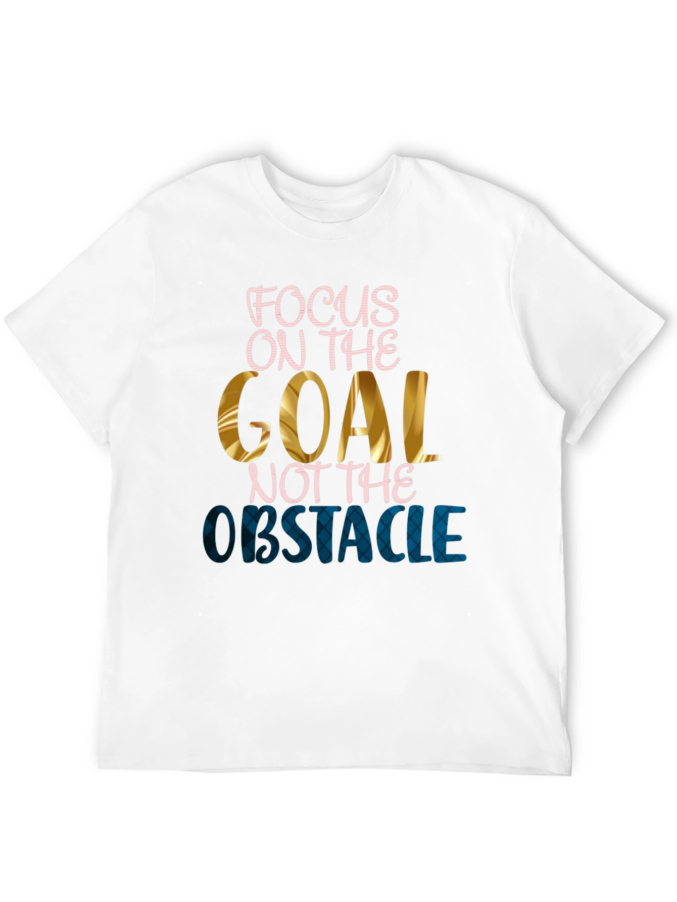 Black Focus on the Goal T-Shirt view 12