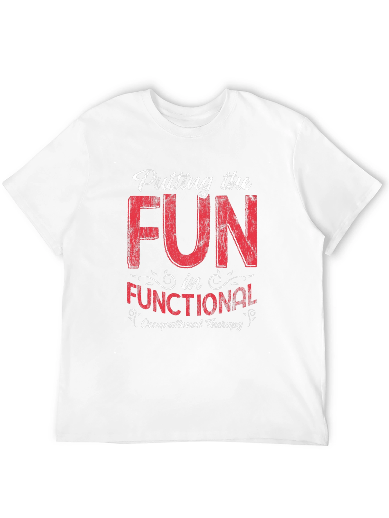 Black Fun in Functional Occupational Therapy Graphic Tee view 12