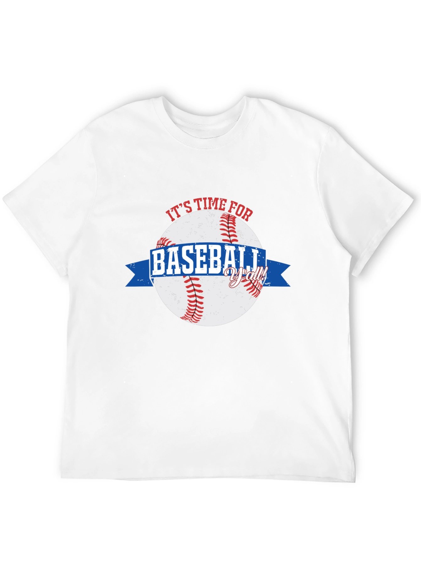 Black It's Time for Baseball T-Shirt view 12