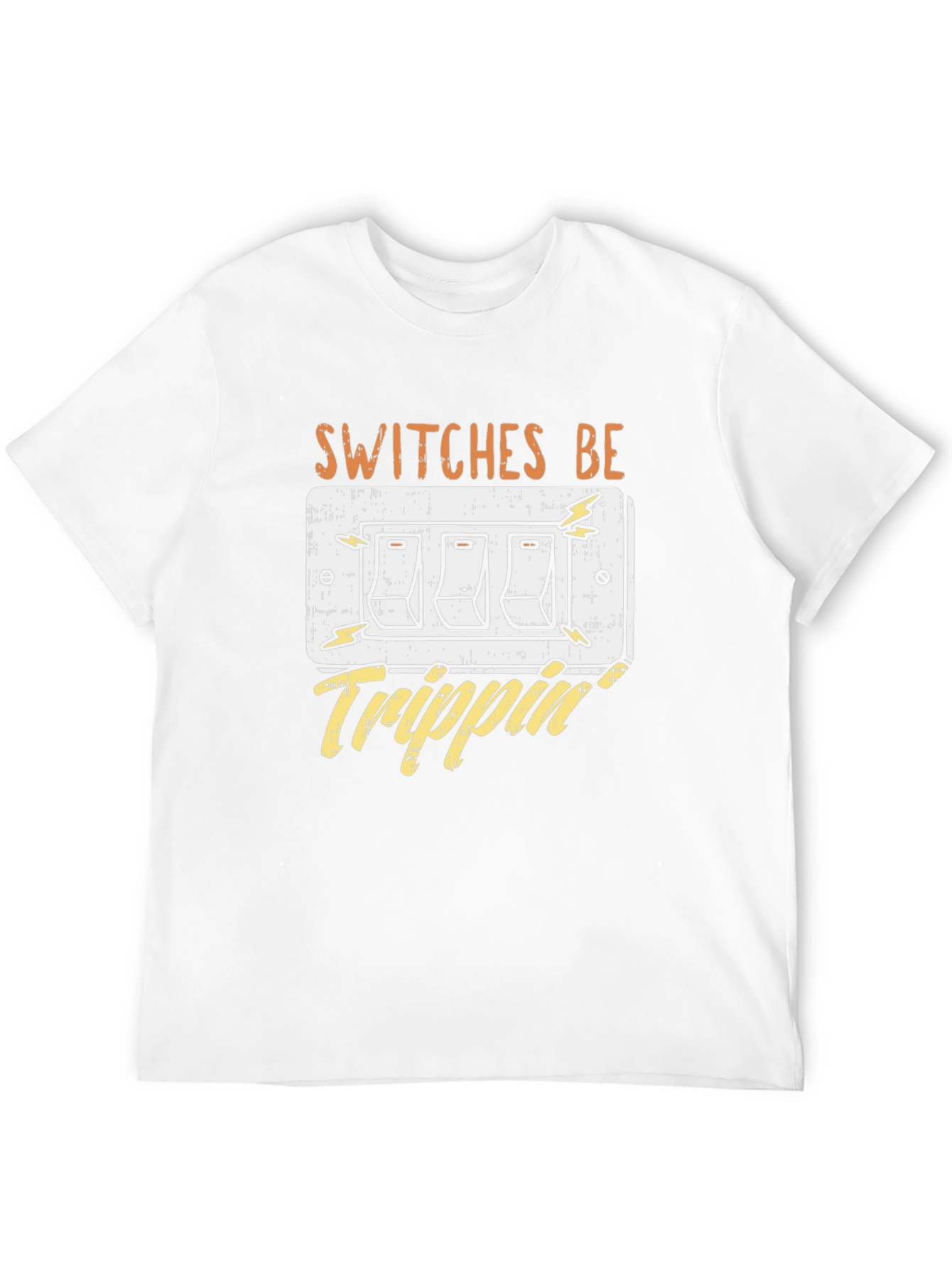 Black Switches Be Trippin' Funny Graphic T-Shirt view 12
