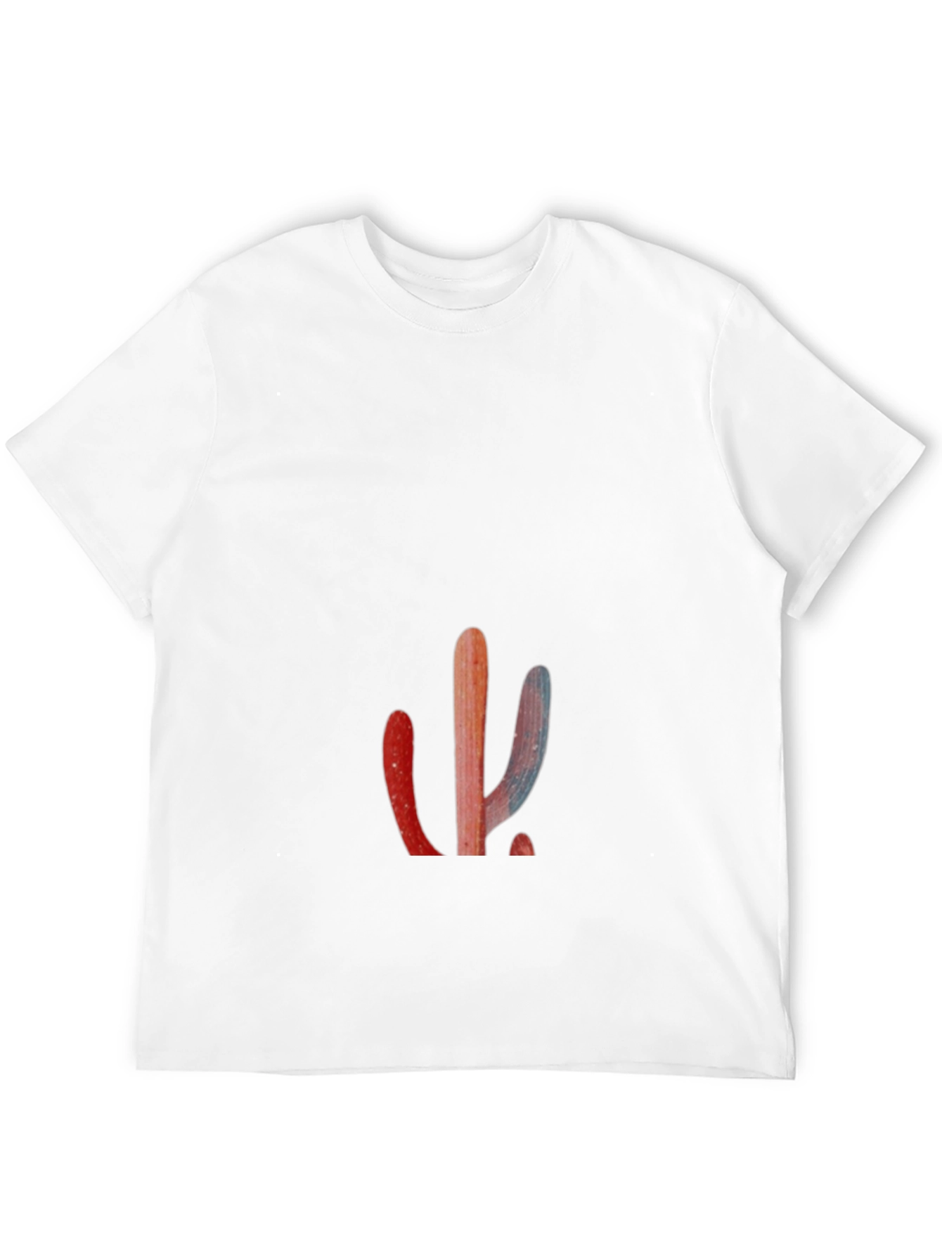 Black Cactus Graphic Print Black T-Shirt view 12