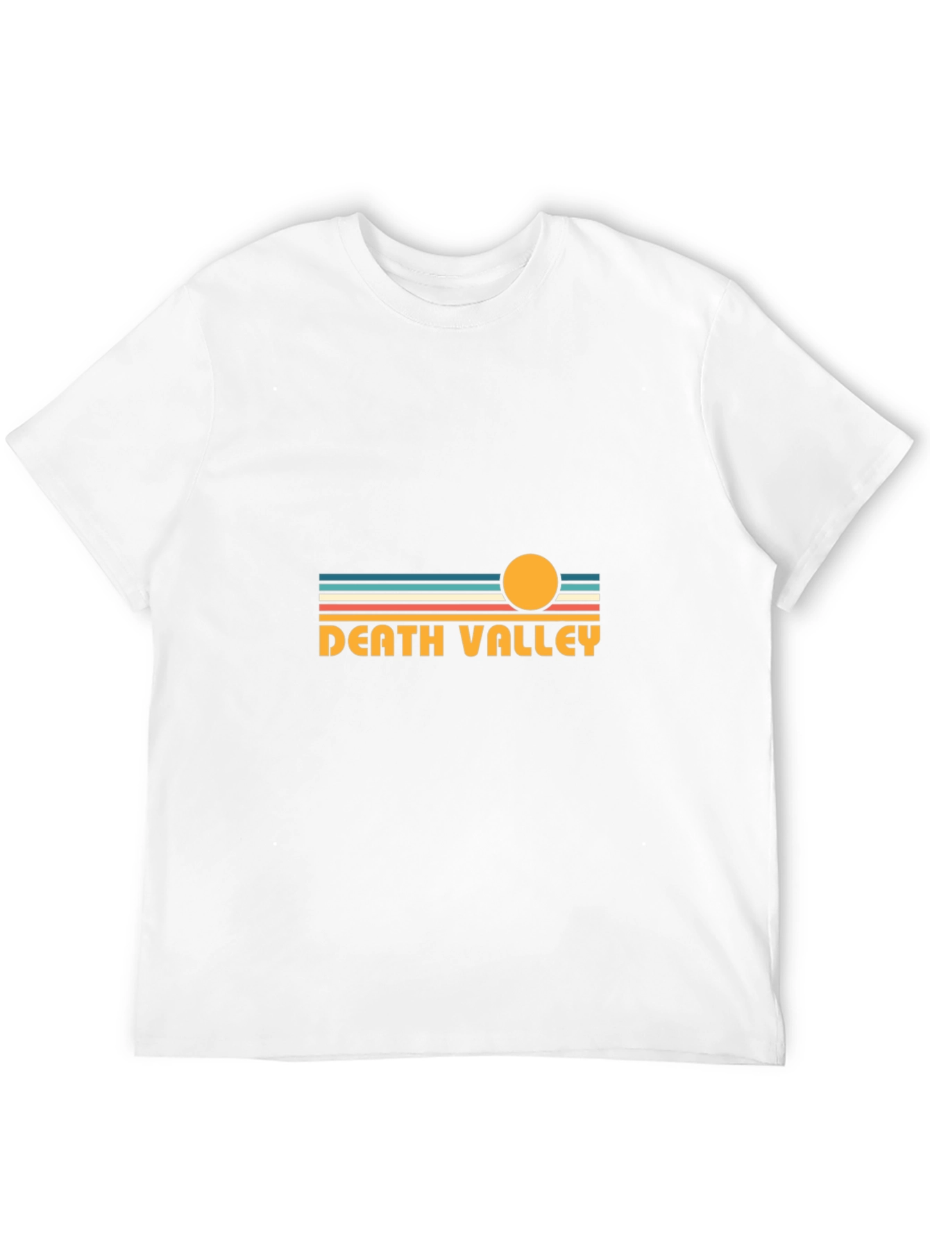 Black Death Valley Retro T-Shirt view 12