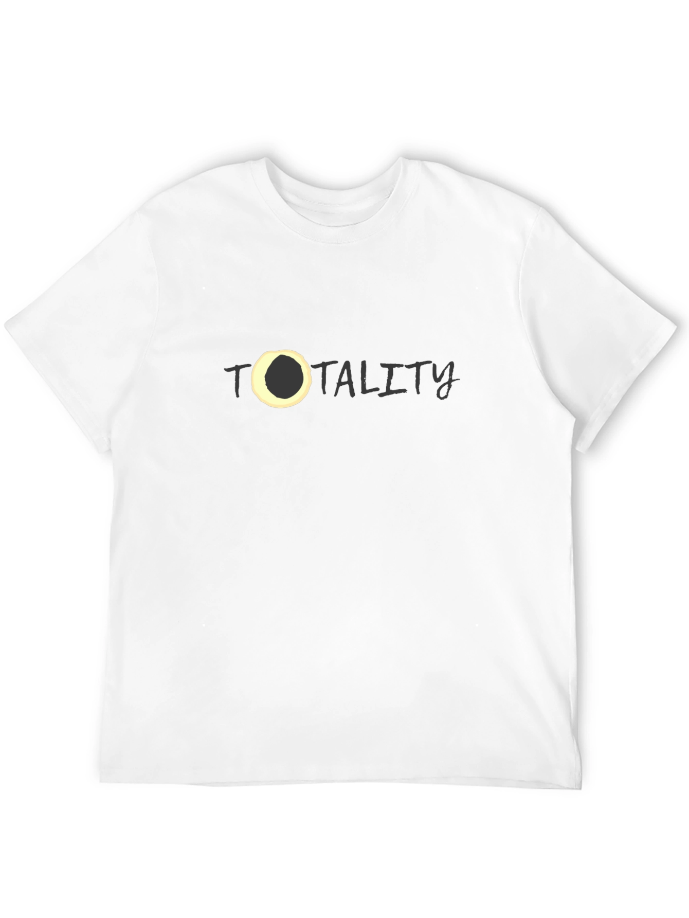 Black Totality Eclipse Graphic T-Shirt - Soft Cotton Blend view 12