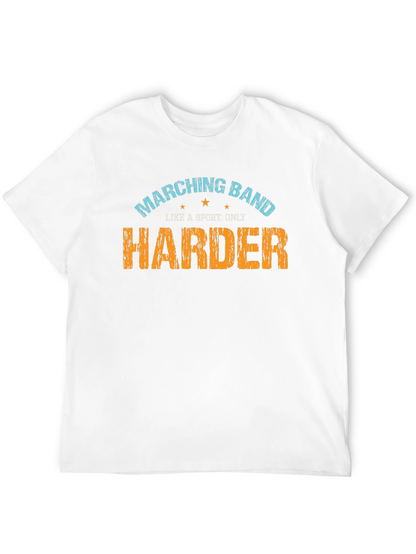 Black Marching Band Harder T-Shirt view 12