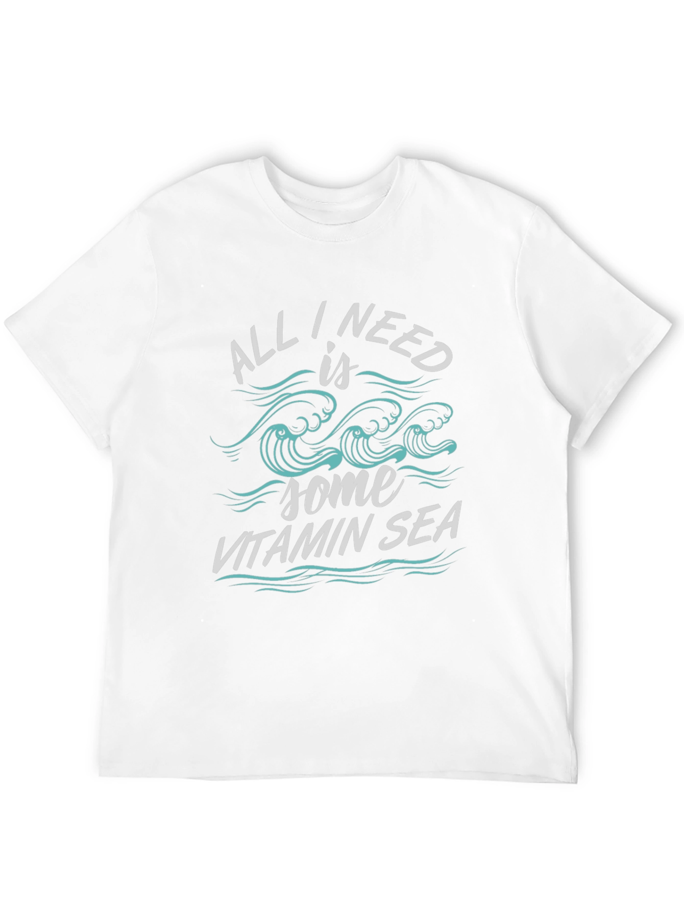 Black Vitamin Sea Graphic Tee - Black Cotton Comfort view 12