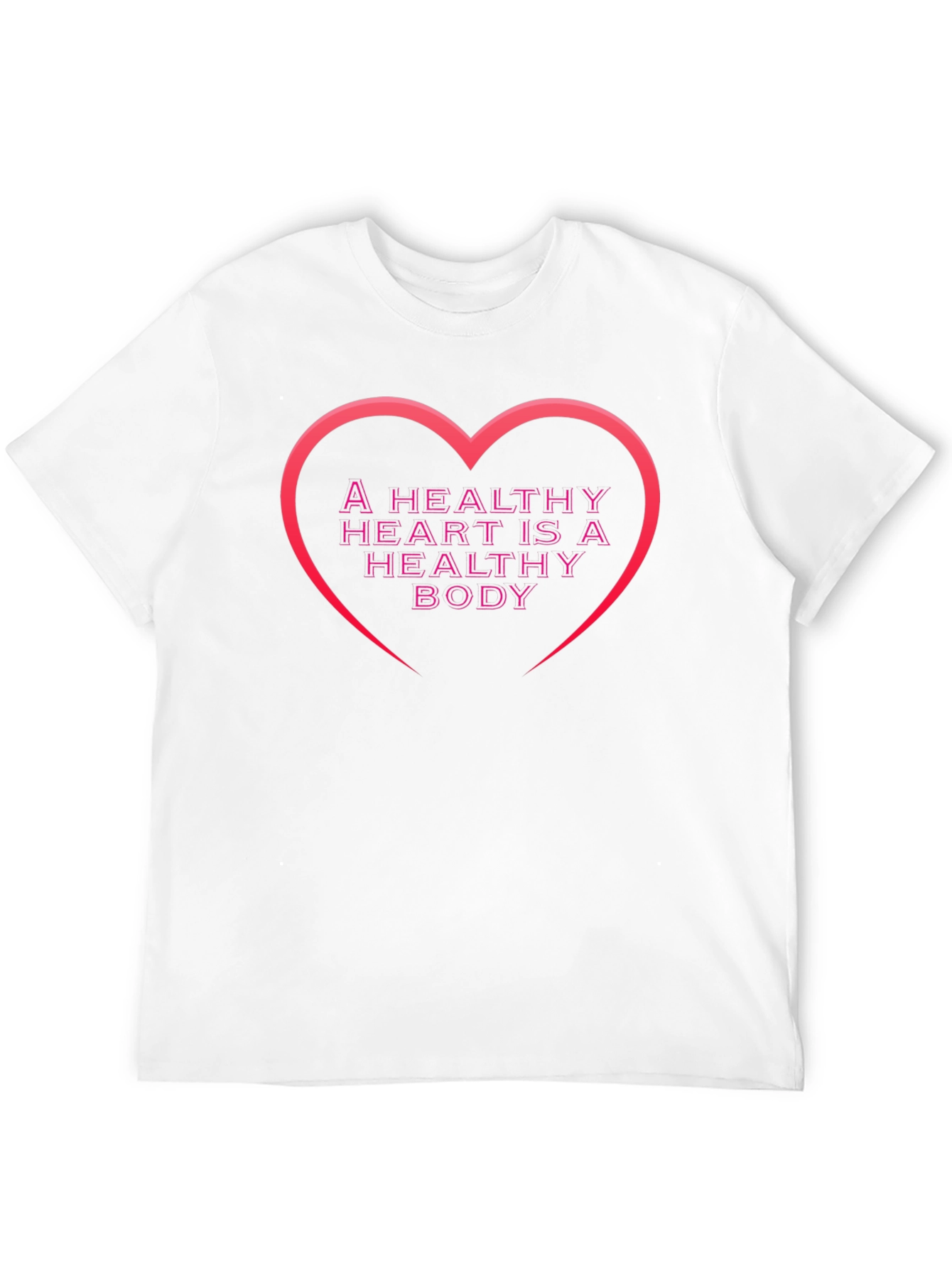 Black Healthy Heart T-Shirt, Heart Graphic Tee view 12
