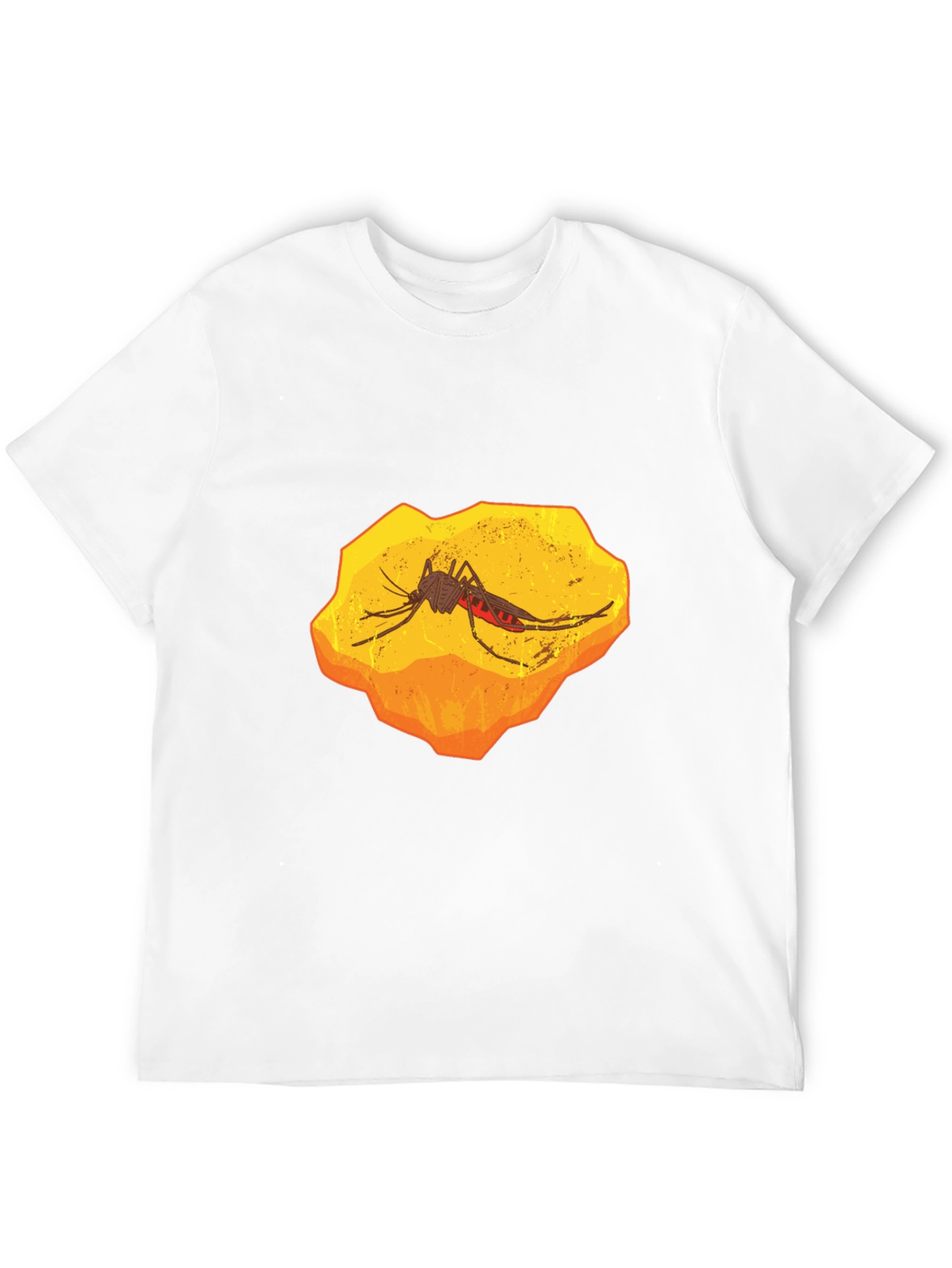 Amber Fossil Mosquito Graphic T-Shirt - 12