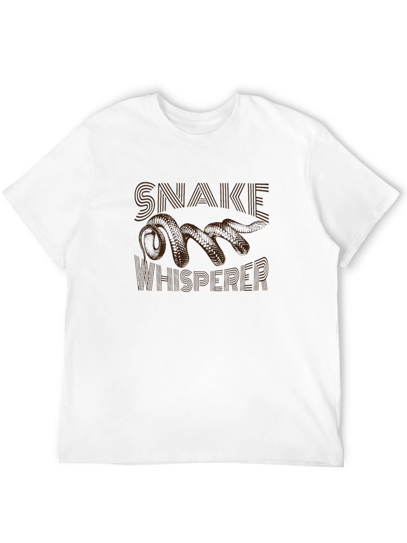 Black Snake Whisperer Graphic Tee - Cool & Quirky Design view 12