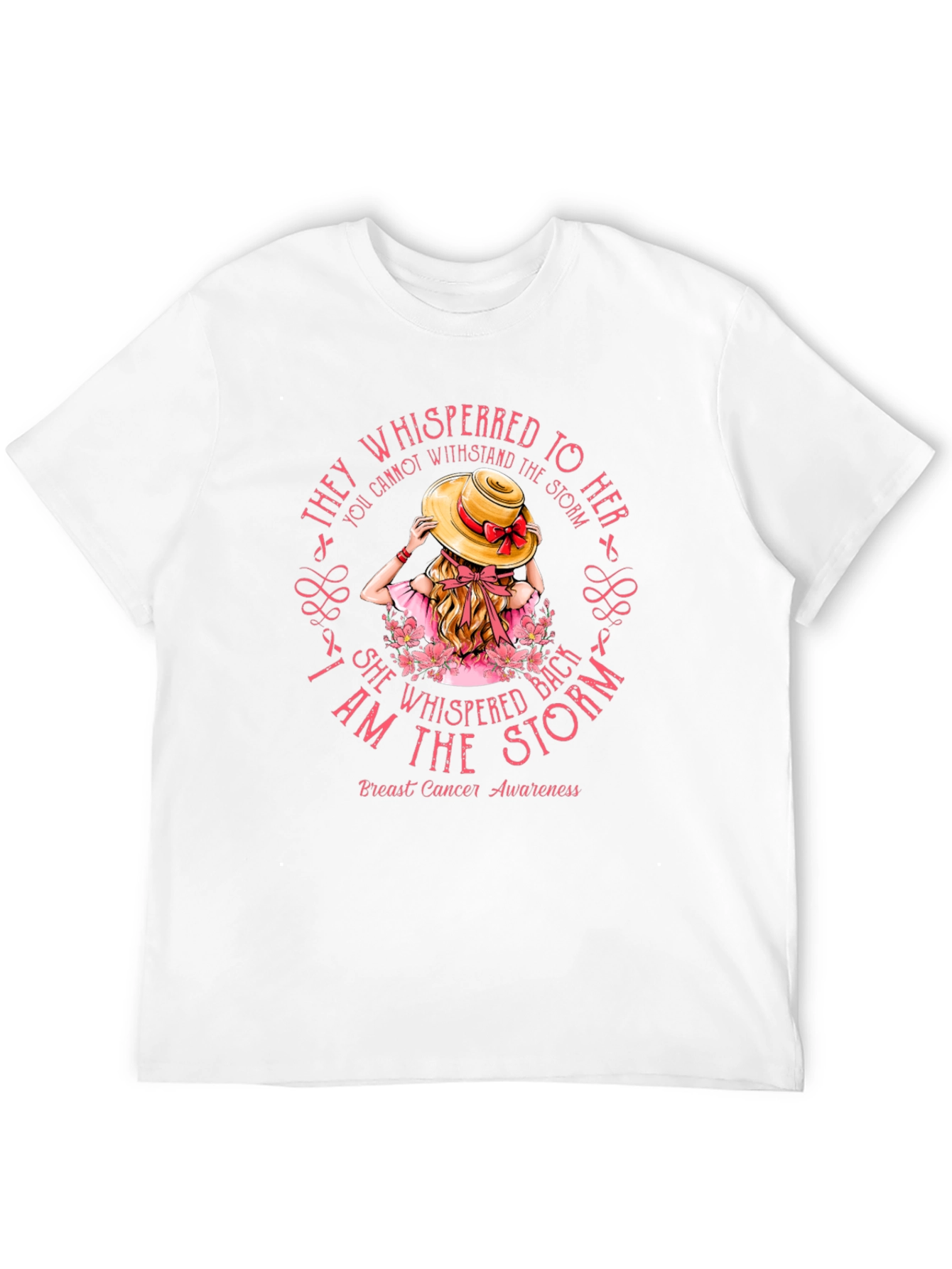 Breast Cancer Awareness I Am The Storm T-Shirt - 12