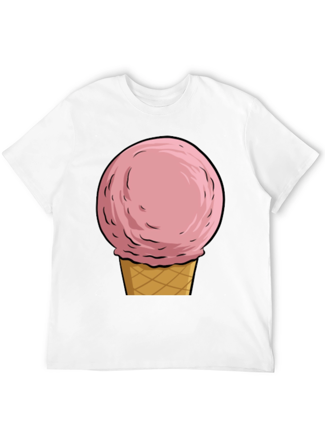 Black Ice Cream Graphic Tee - Summer Fun view 12