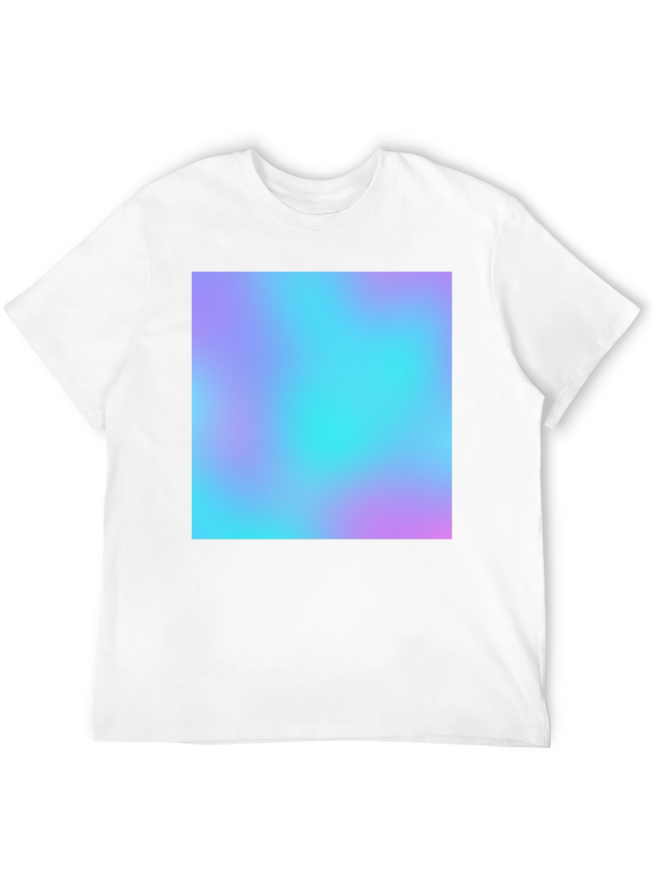 Black Vaporwave Aesthetic T-Shirt - Black Cotton Blend view 12
