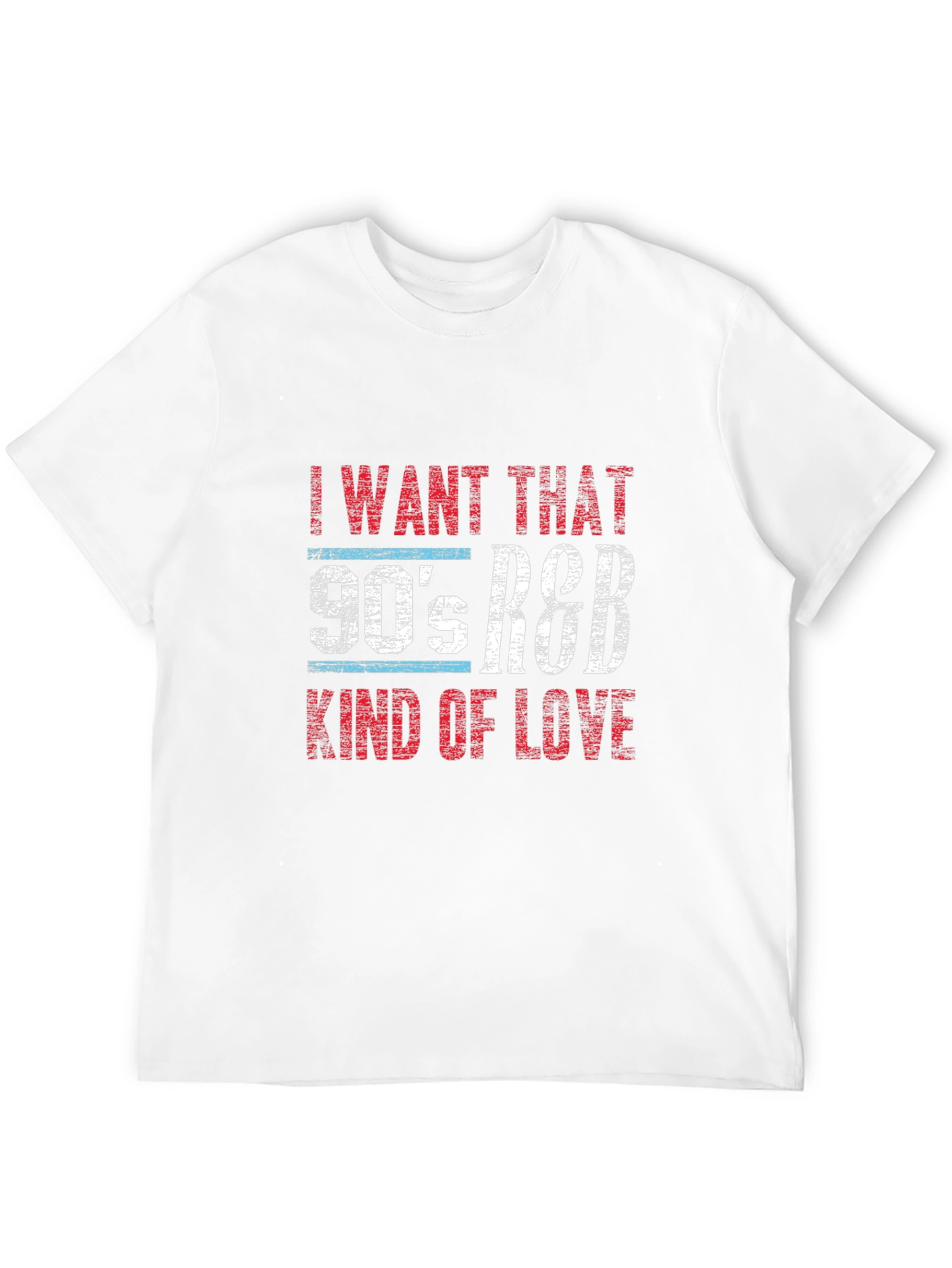 Black 90's R&B Kind of Love Graphic T-Shirt view 12